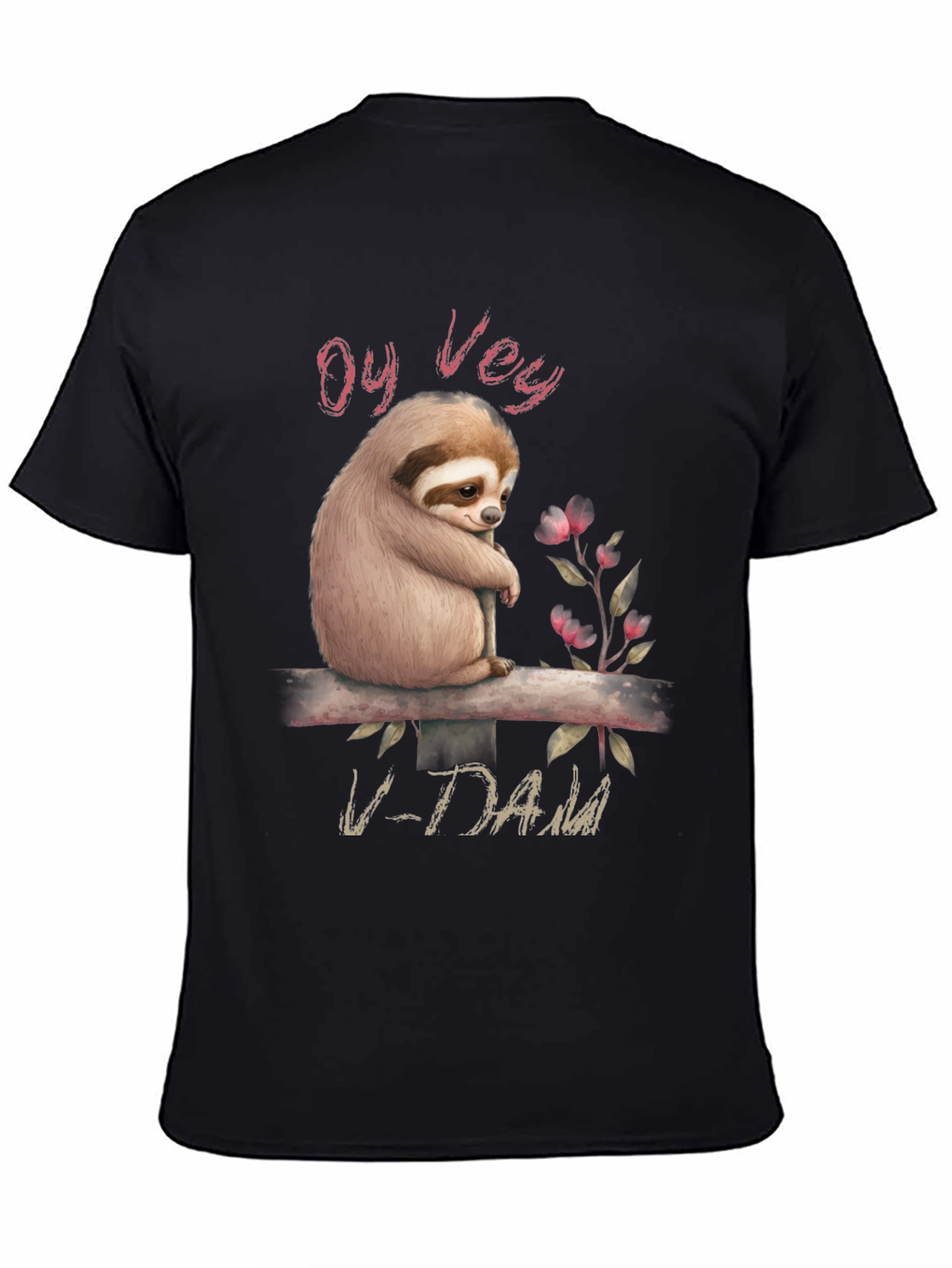 Oy Vey Sloth Graphic T-Shirt