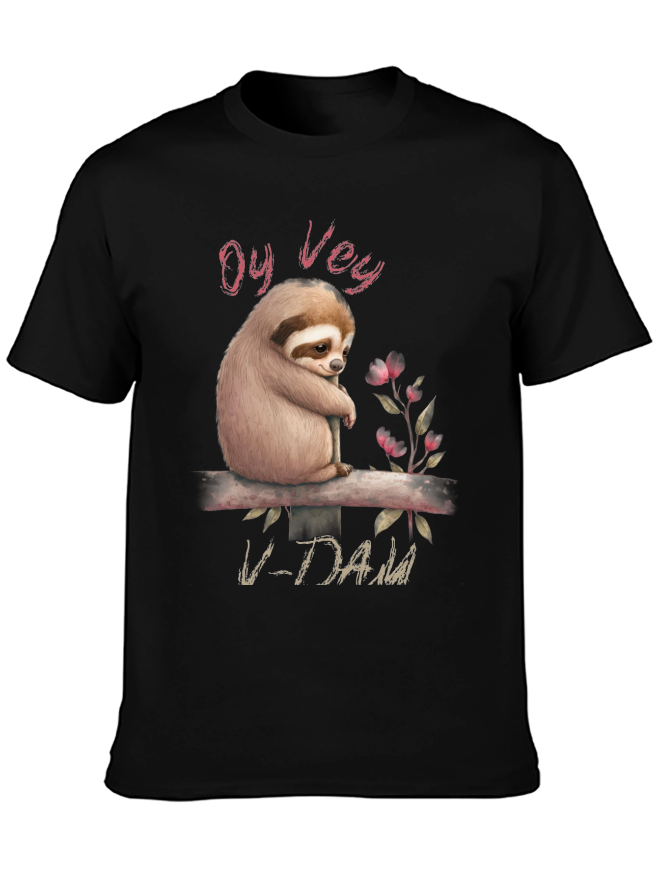 Oy Vey Sloth Graphic T-Shirt