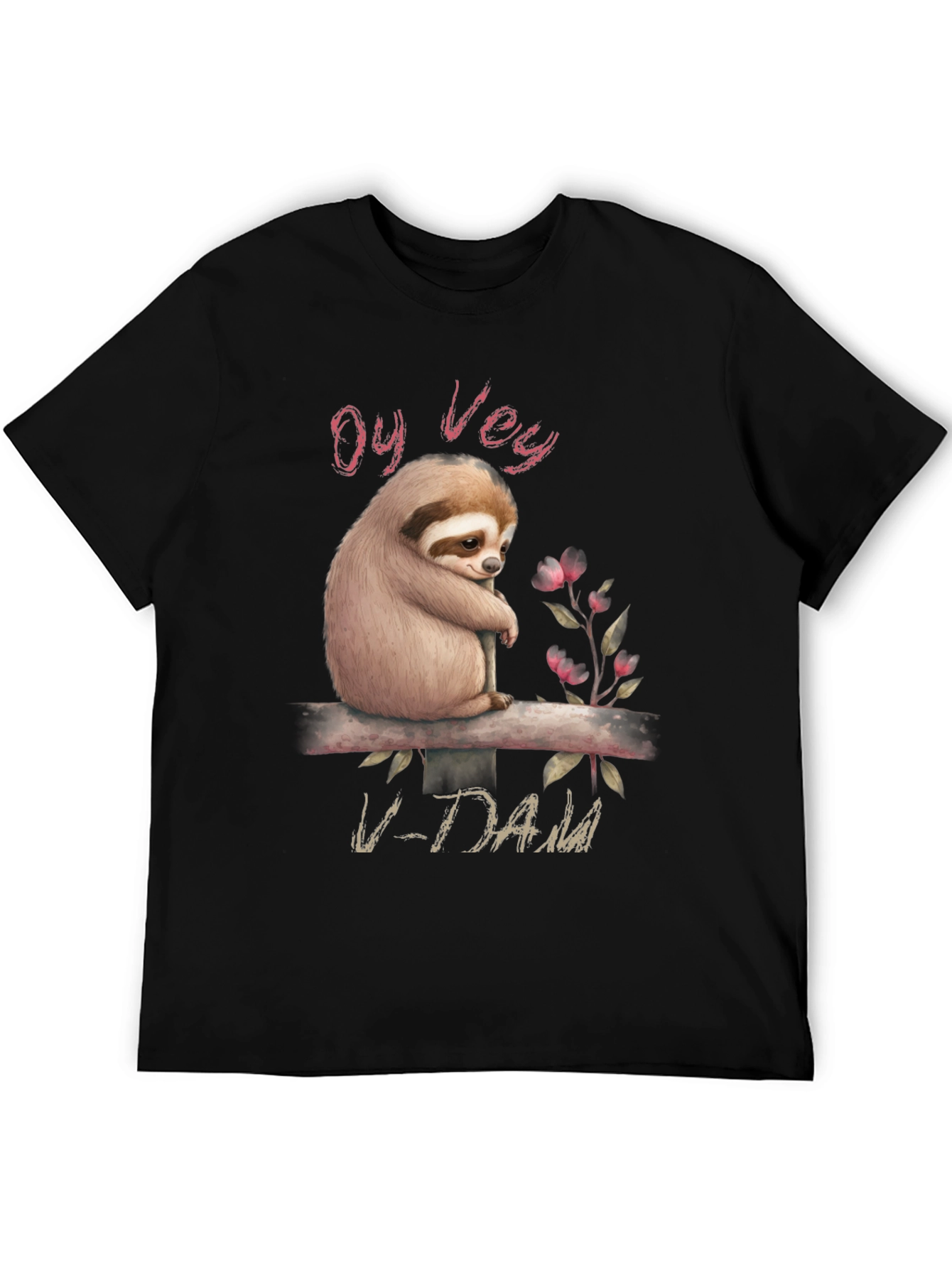 Oy Vey Sloth Graphic T-Shirt