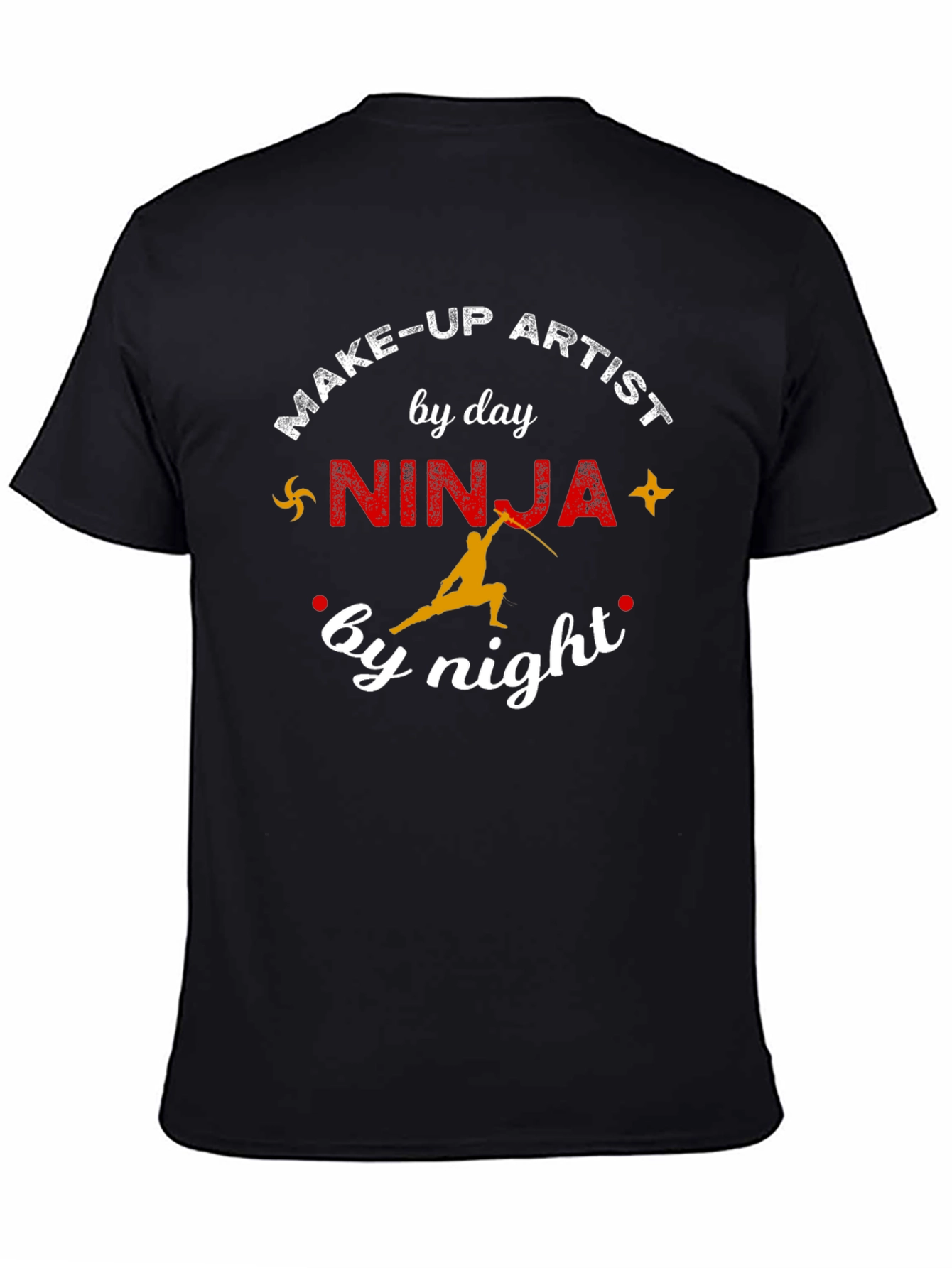 Make-up Artist Ninja T-Shirt - Funny Graphic Tee