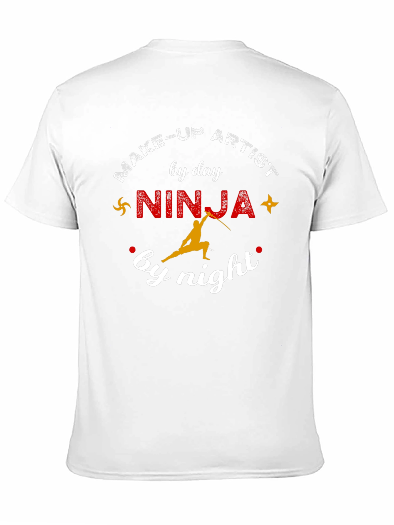 Make-up Artist Ninja T-Shirt - Funny Graphic Tee