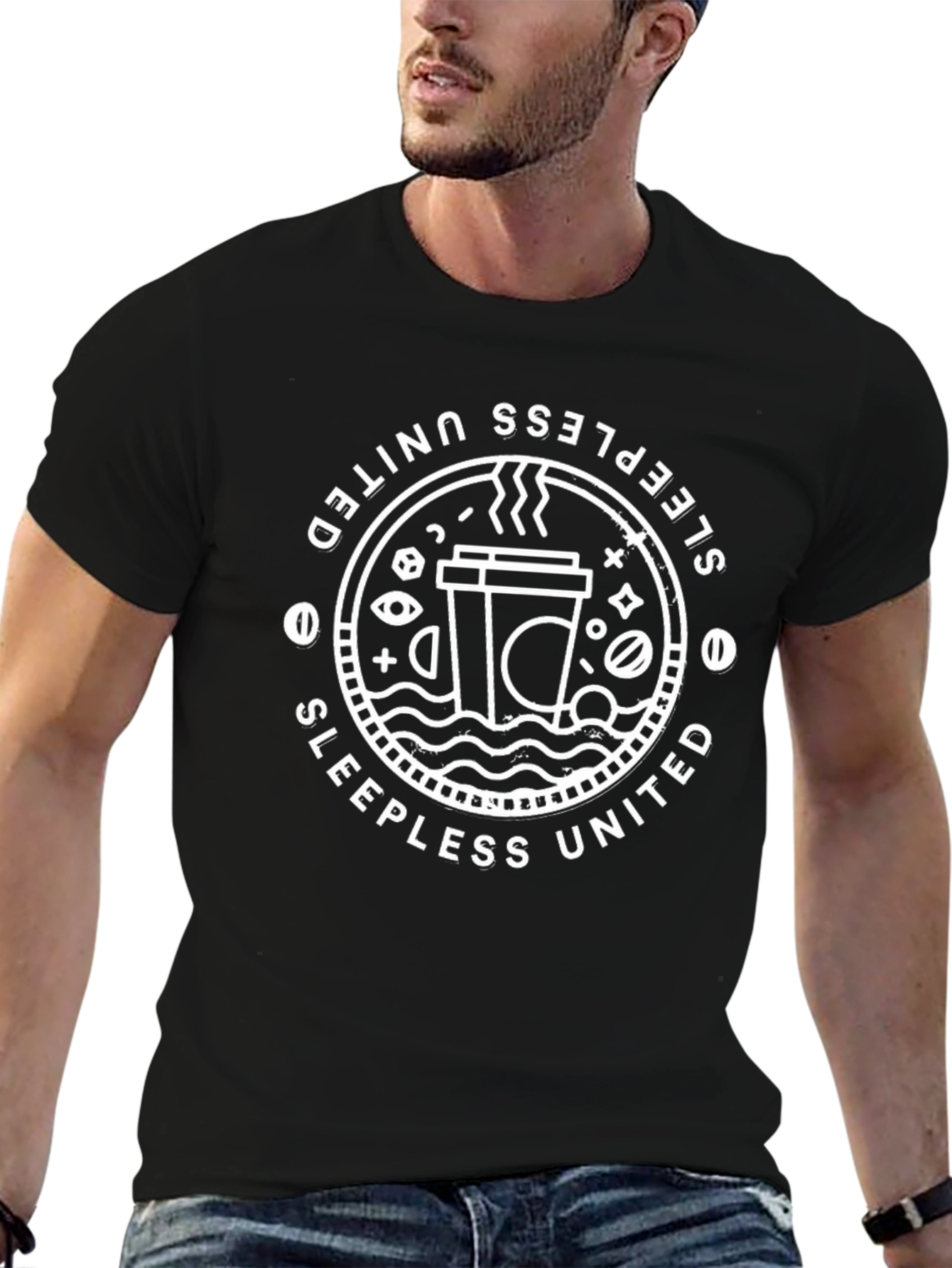 Sleepless United Coffee Graphic Tee