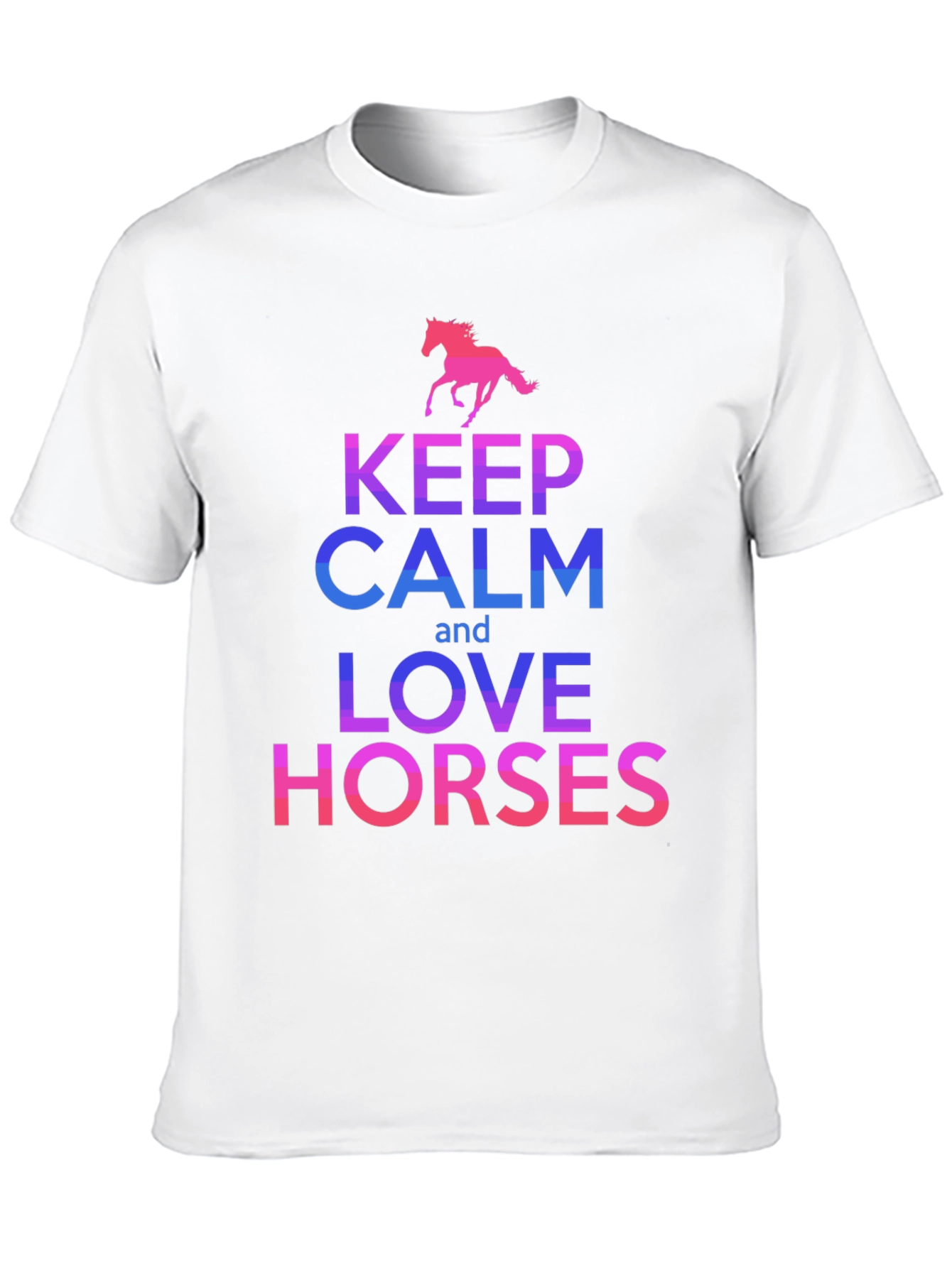Keep Calm Love Horses T-Shirt
