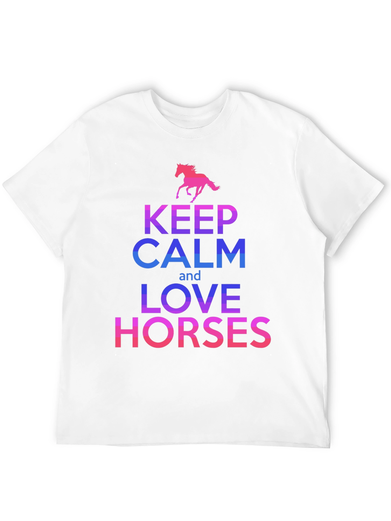 Keep Calm Love Horses T-Shirt