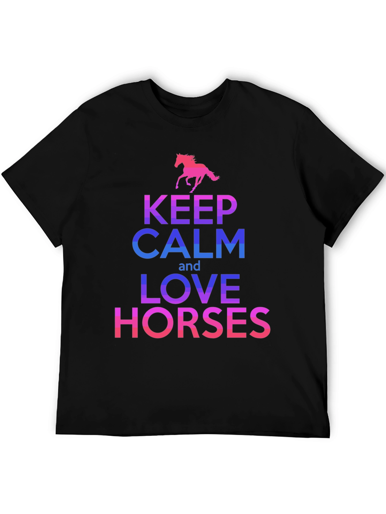 Keep Calm Love Horses T-Shirt