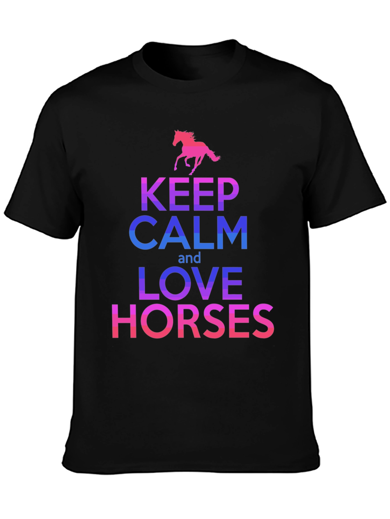 Keep Calm Love Horses T-Shirt
