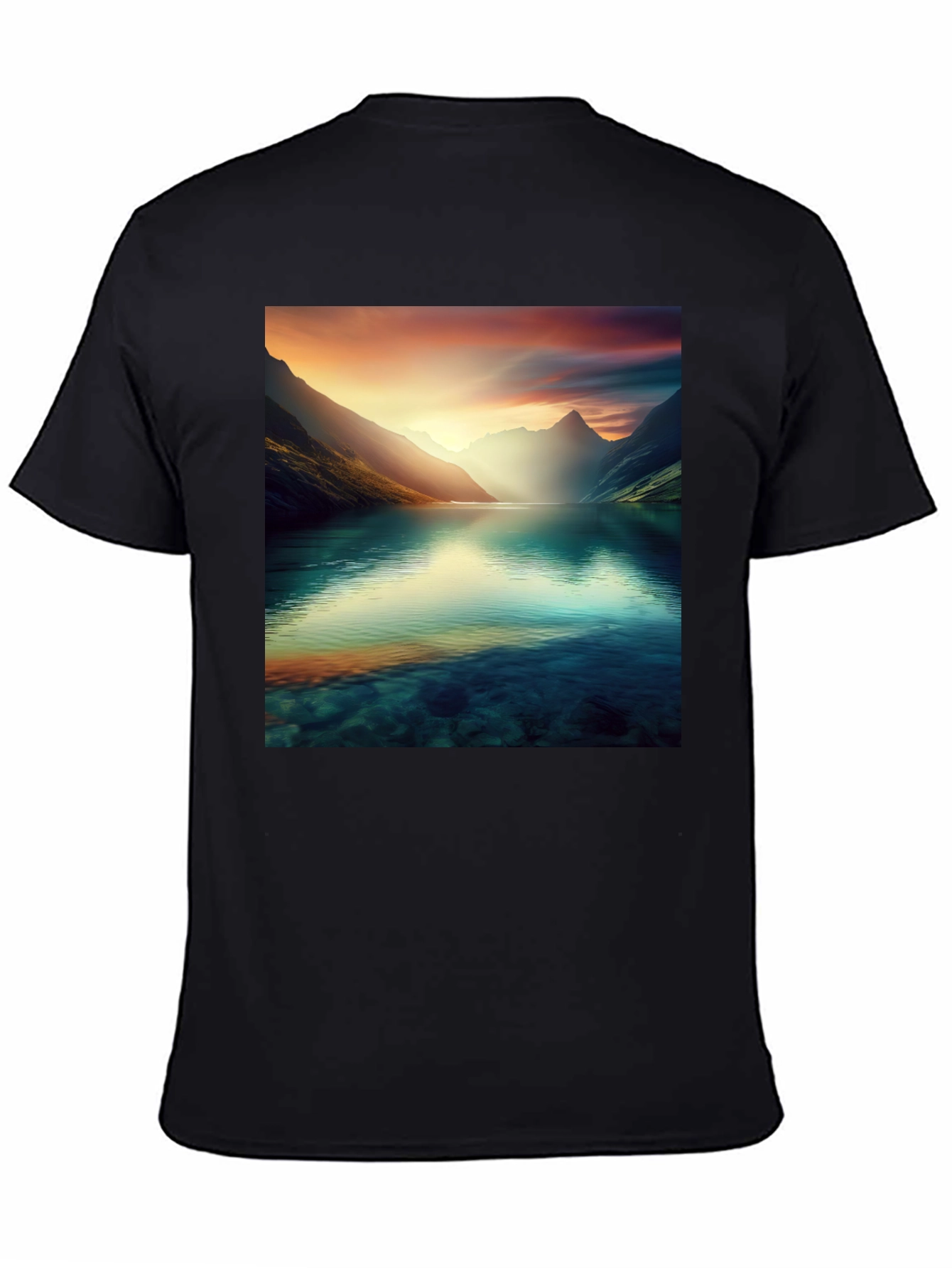 Scenic Mountain Lake T-Shirt