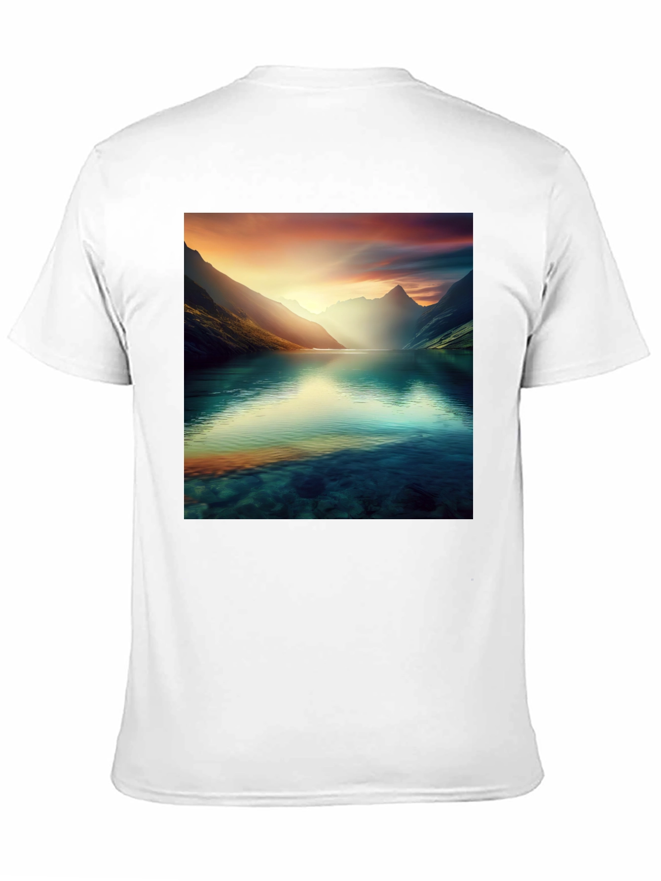 Scenic Mountain Lake T-Shirt
