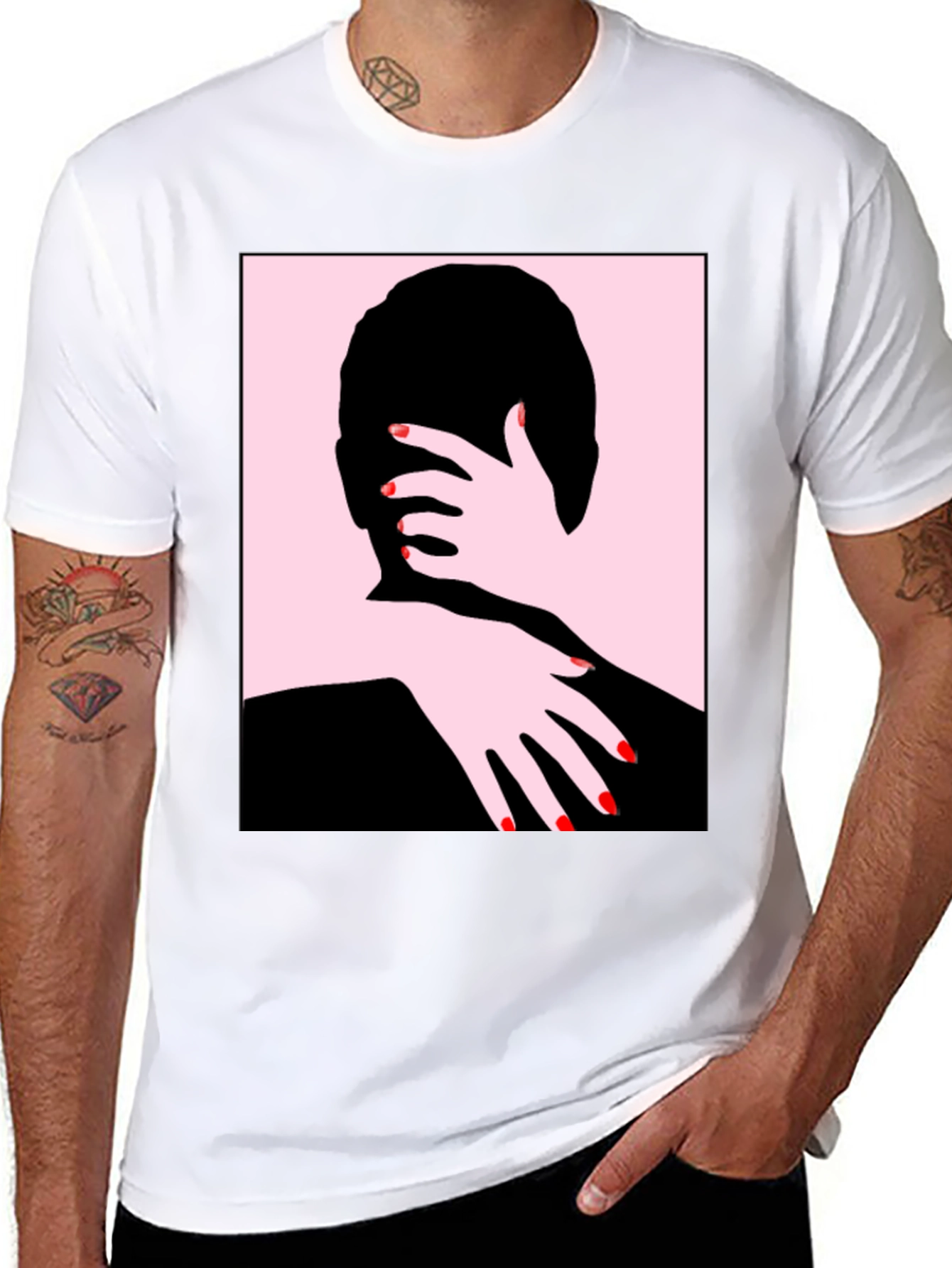 Romantic Embrace Graphic T-Shirt