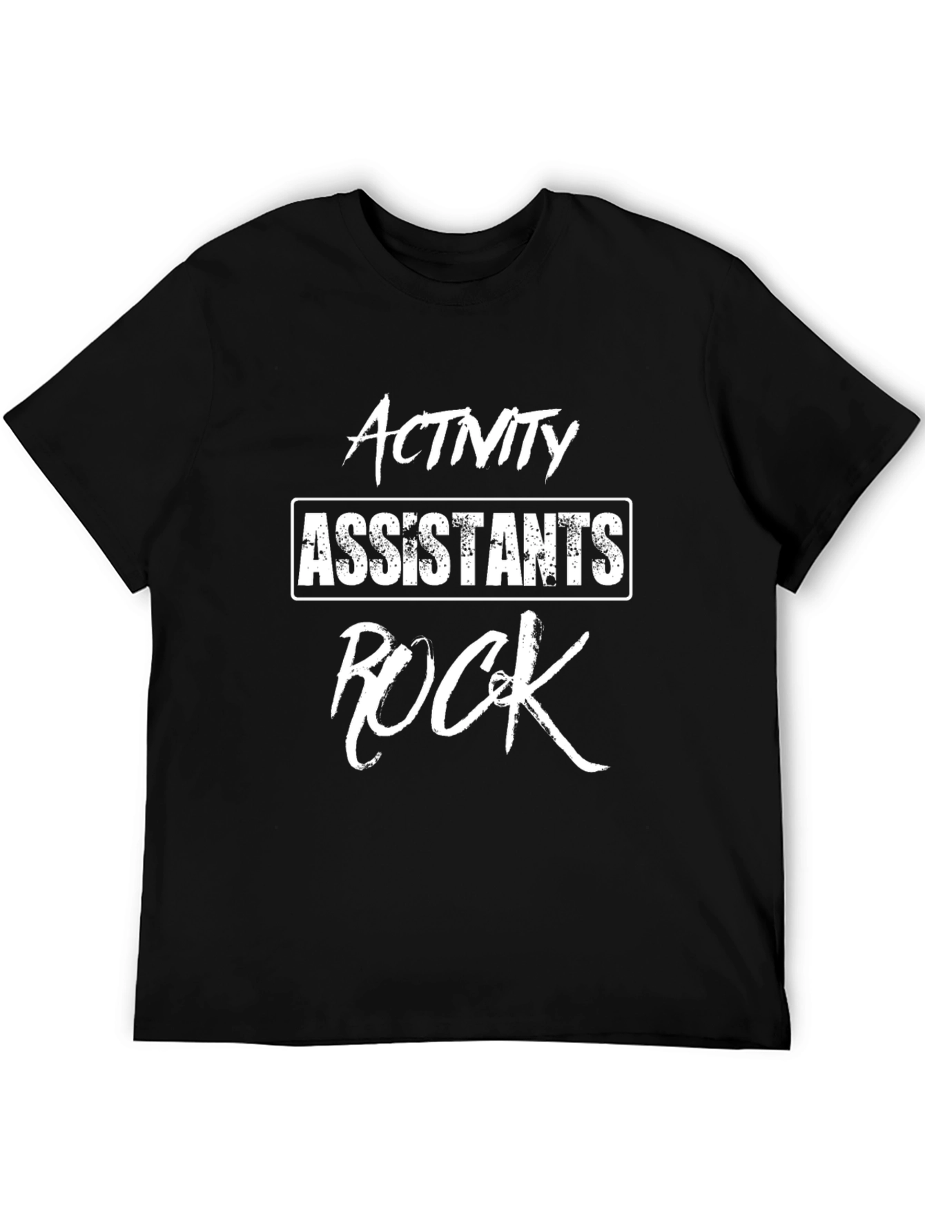 Activity Assistants Rock T-Shirt - Black