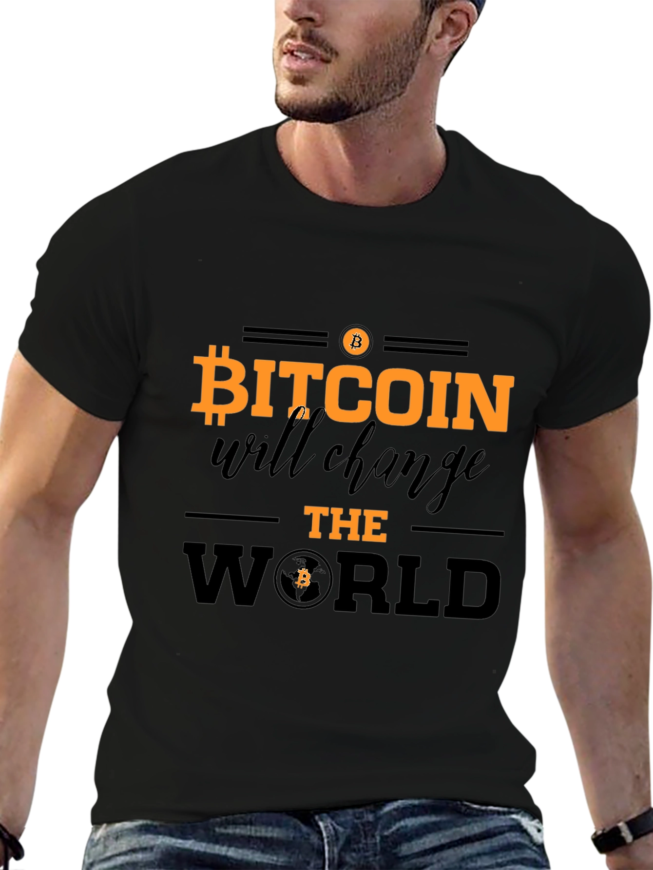 Bitcoin Will Change The World Graphic Tee