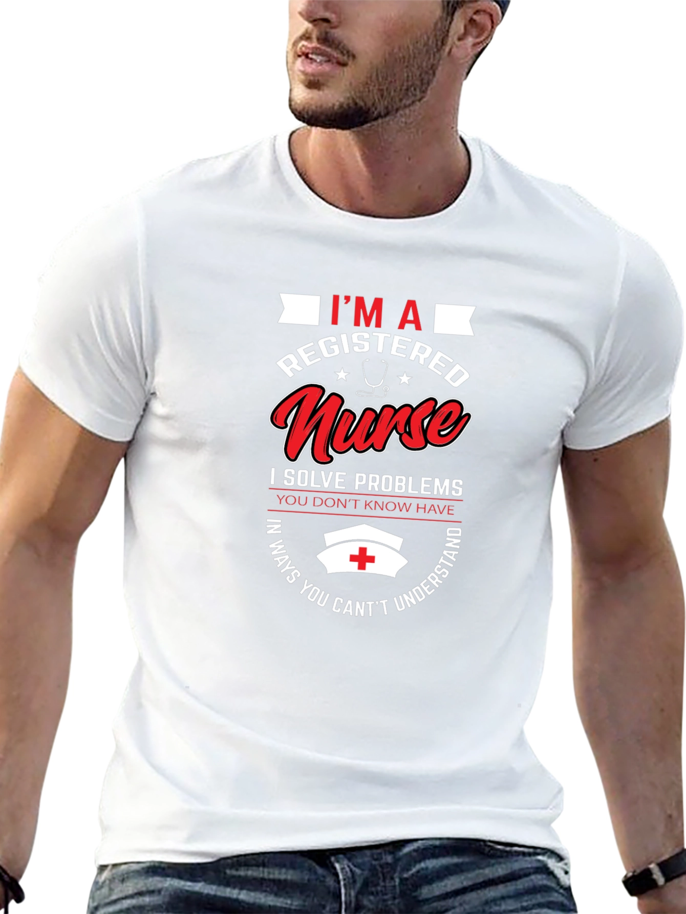 Registered Nurse T-Shirt - Problem Solver Apparel