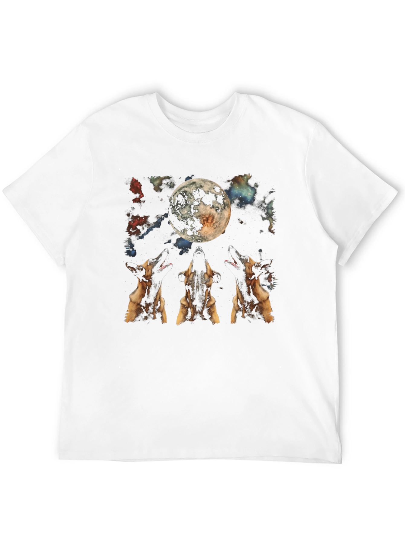 Wolf Moon Graphic T-Shirt