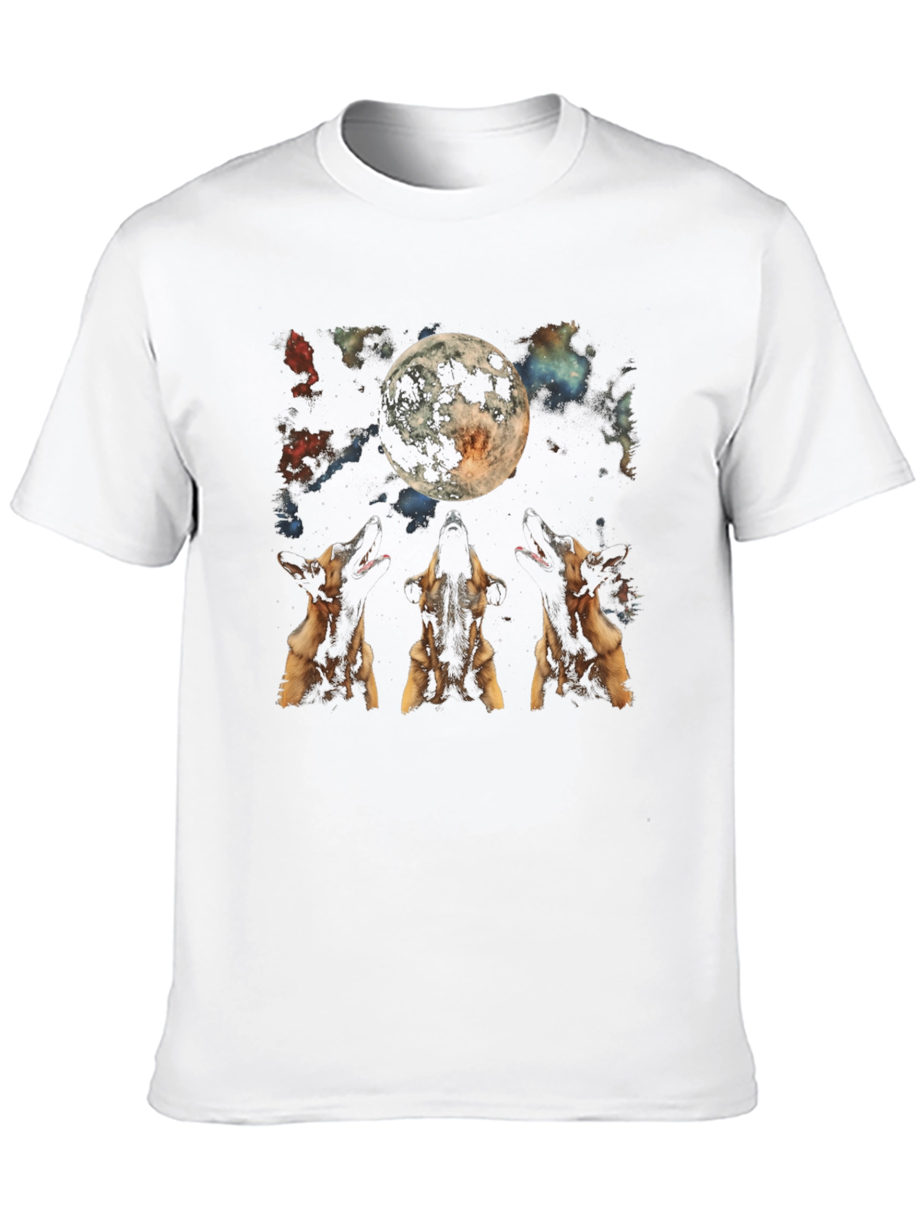 Wolf Moon Graphic T-Shirt