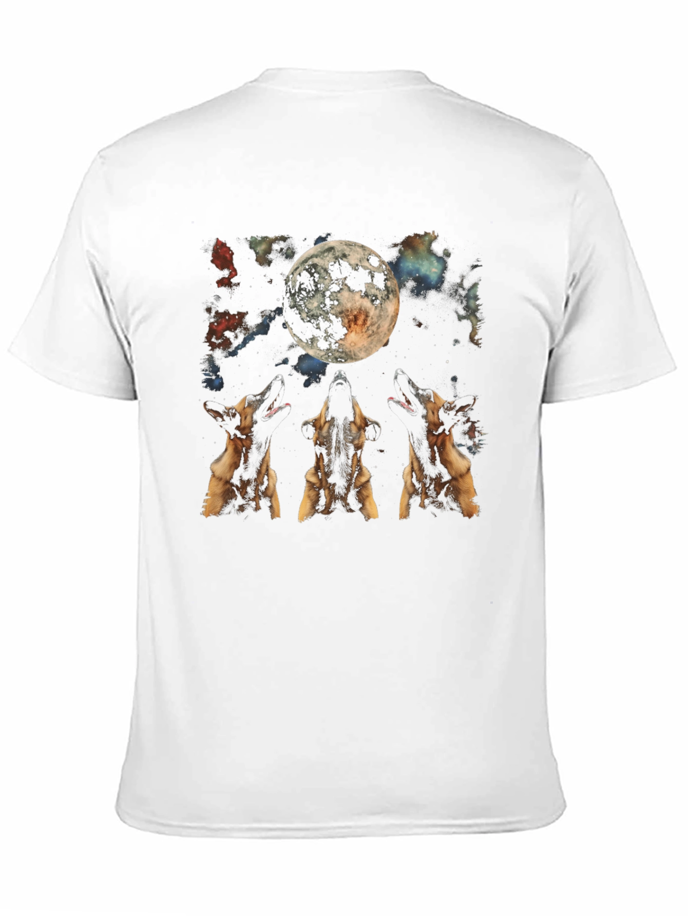 Wolf Moon Graphic T-Shirt