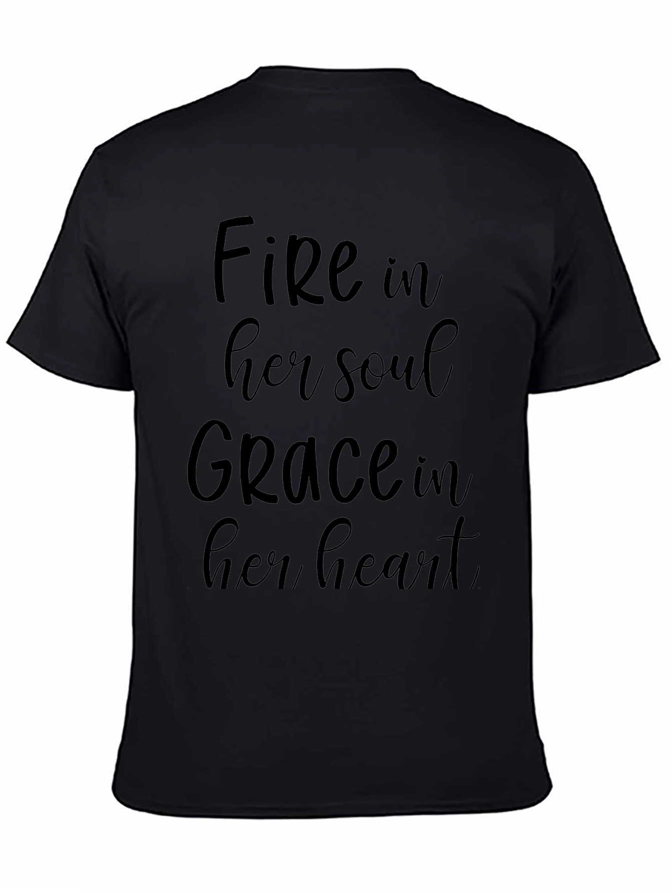 Fire & Grace Graphic Tee - Soulful Comfort