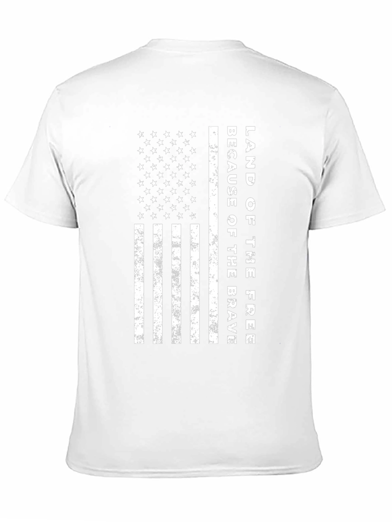 Land of the Free Patriotic American Flag T-Shirt