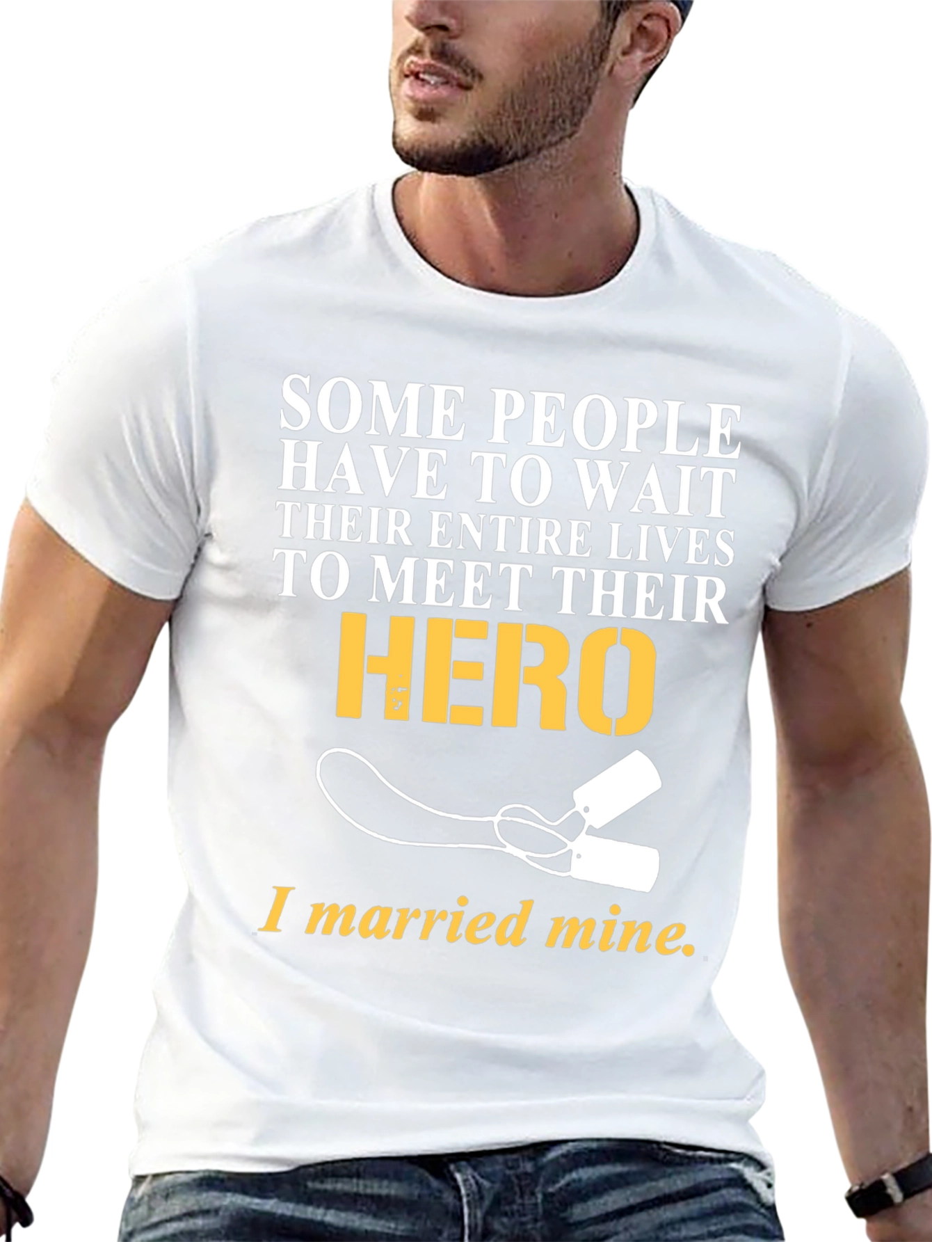 Hero Marriage T-Shirt - Military Wife Apparel