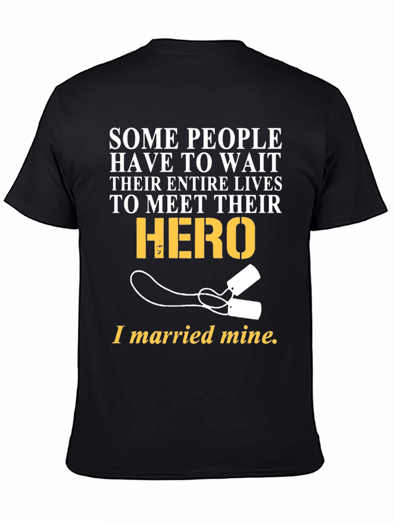 Hero Marriage T-Shirt - Military Wife Apparel