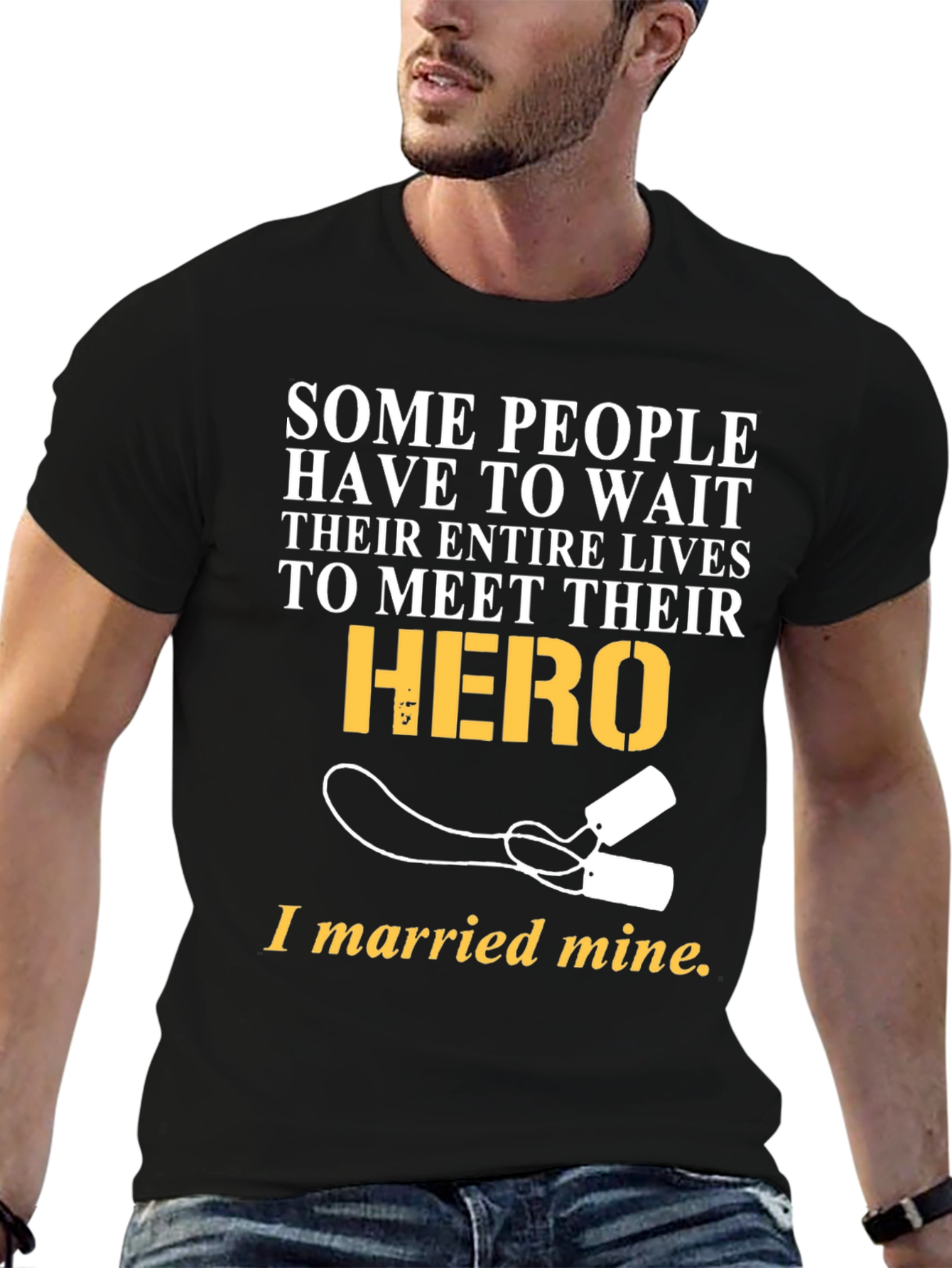 Hero Marriage T-Shirt - Military Wife Apparel