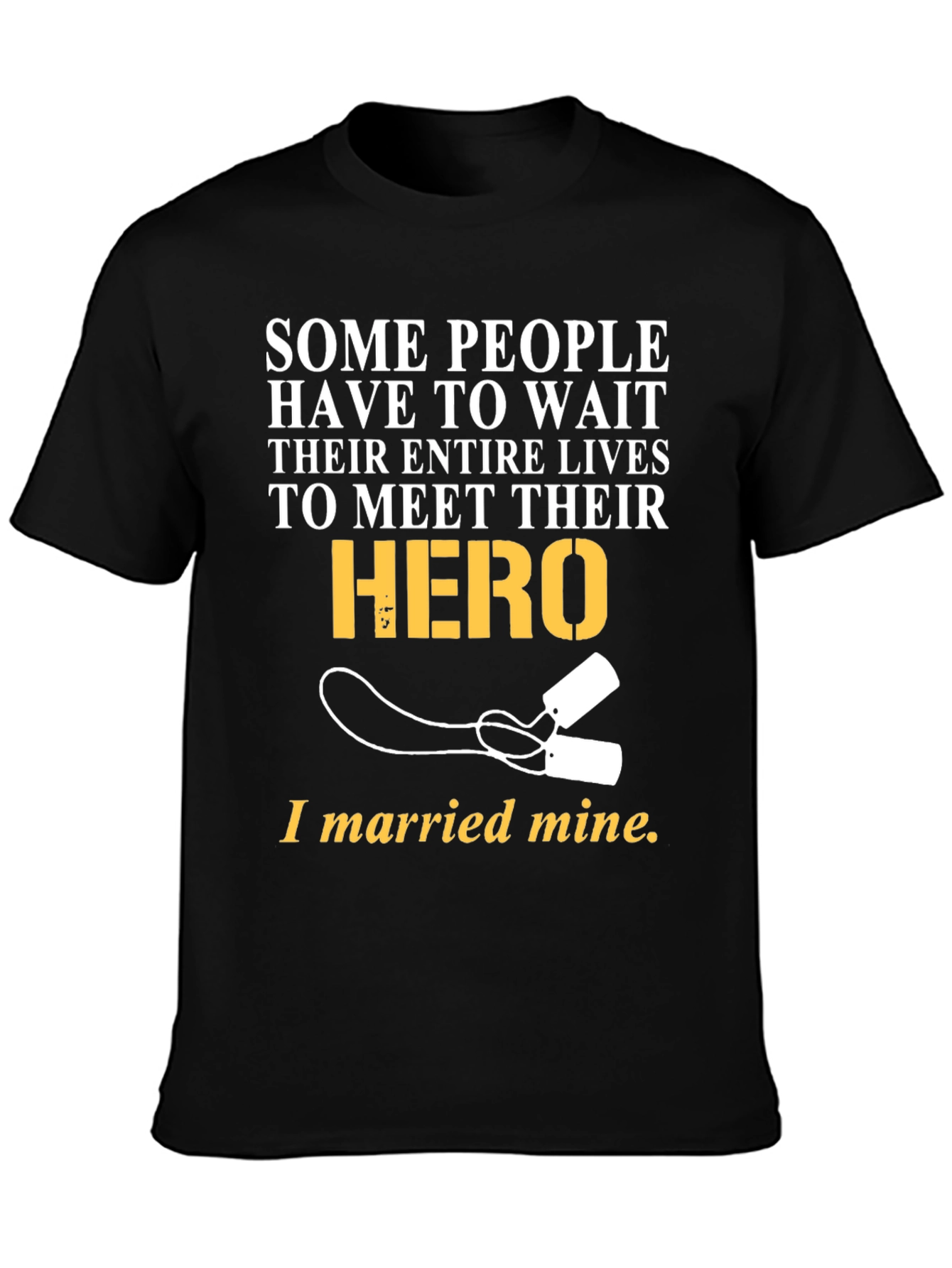 Hero Marriage T-Shirt - Military Wife Apparel