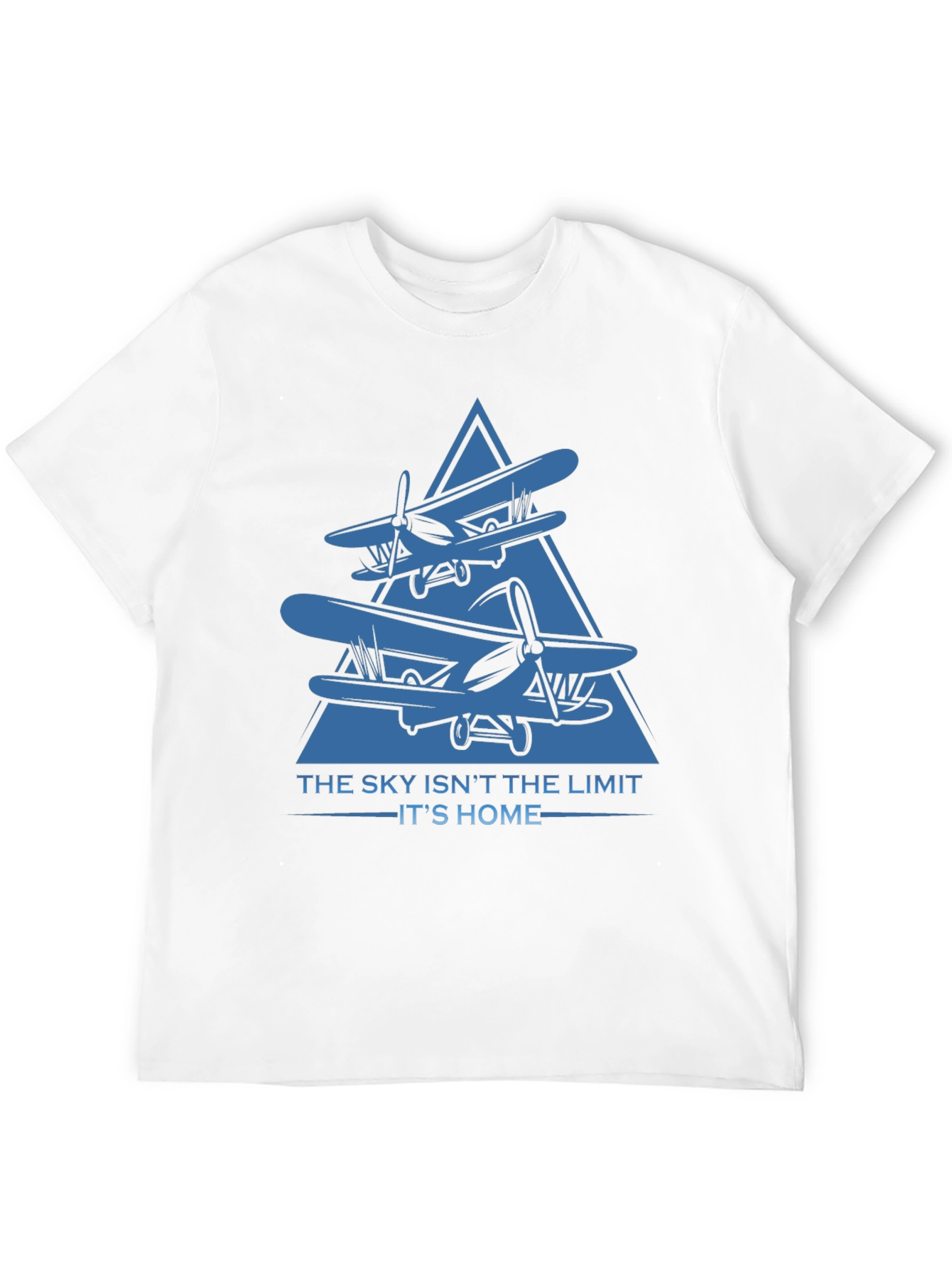 Skys Home T-Shirt - Aviation Graphic Tee