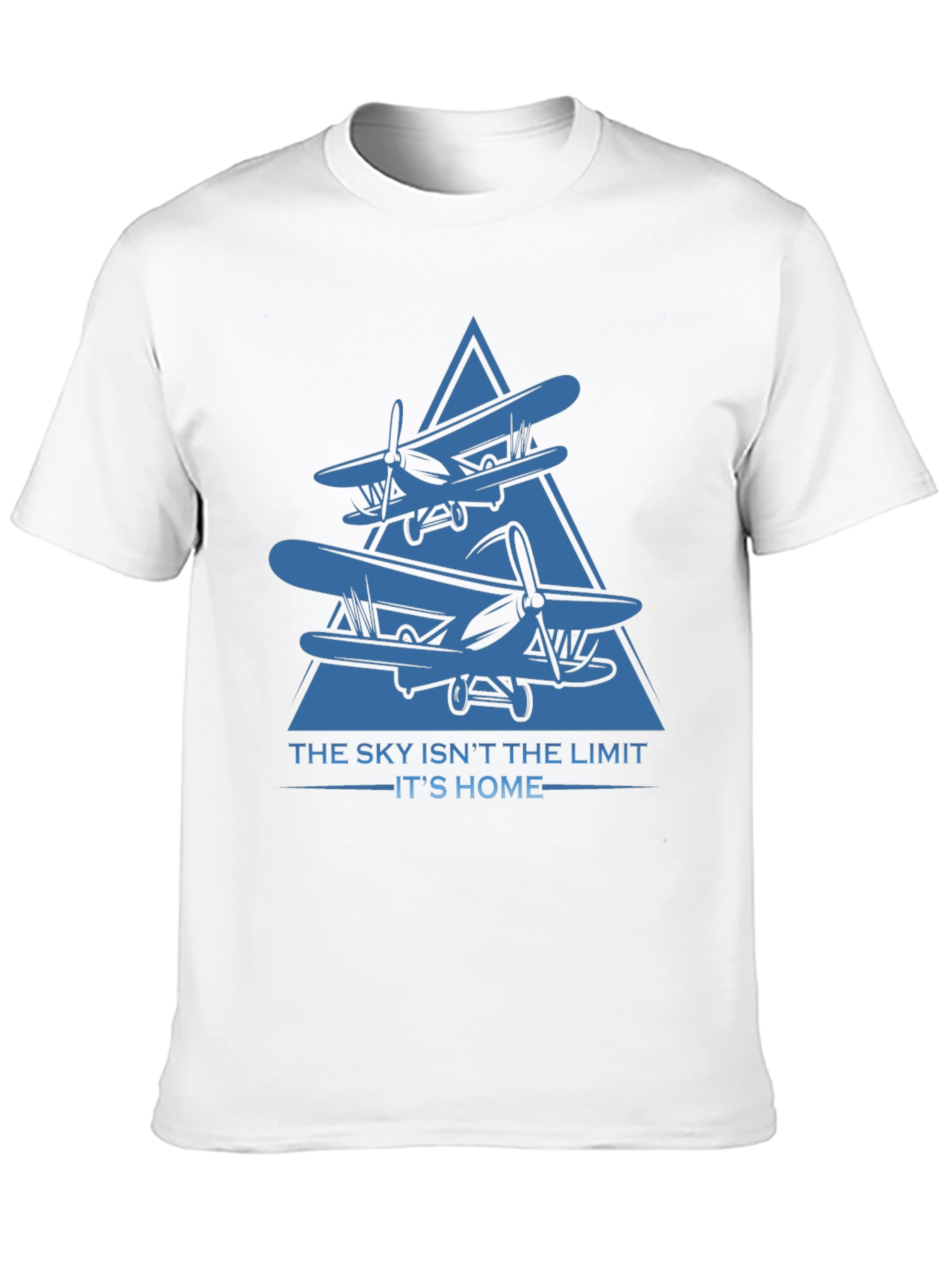 Skys Home T-Shirt - Aviation Graphic Tee