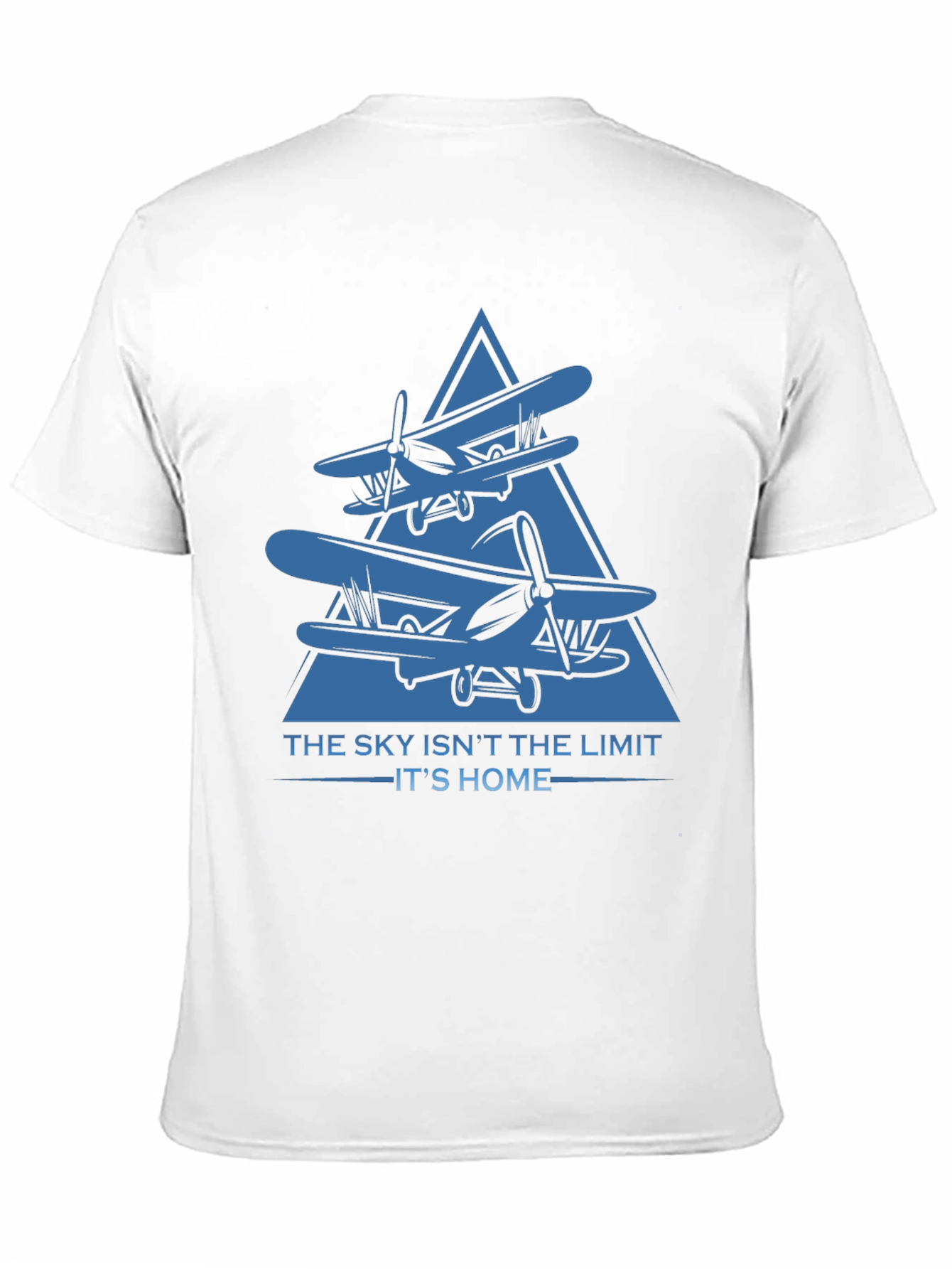 Skys Home T-Shirt - Aviation Graphic Tee
