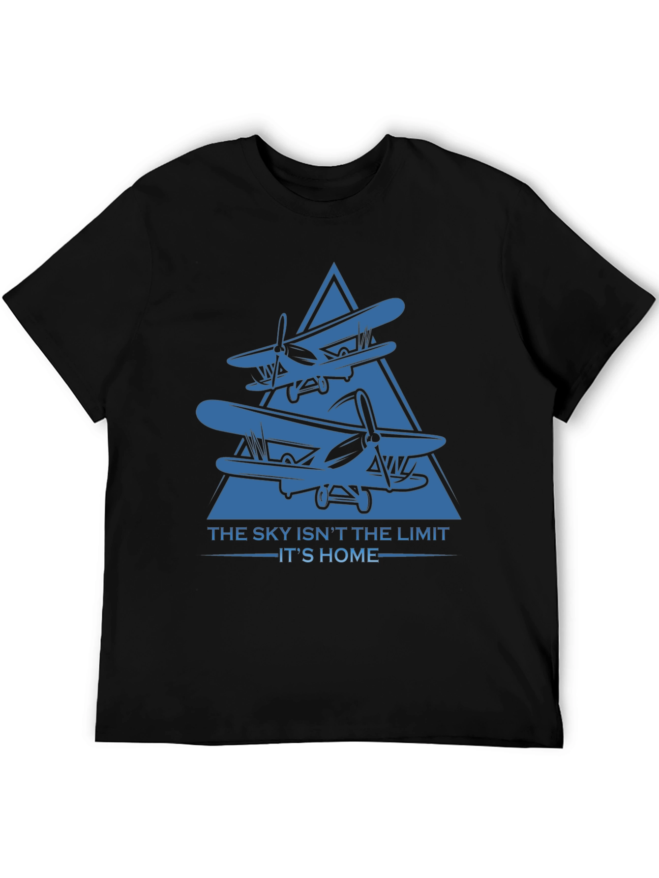 Skys Home T-Shirt - Aviation Graphic Tee