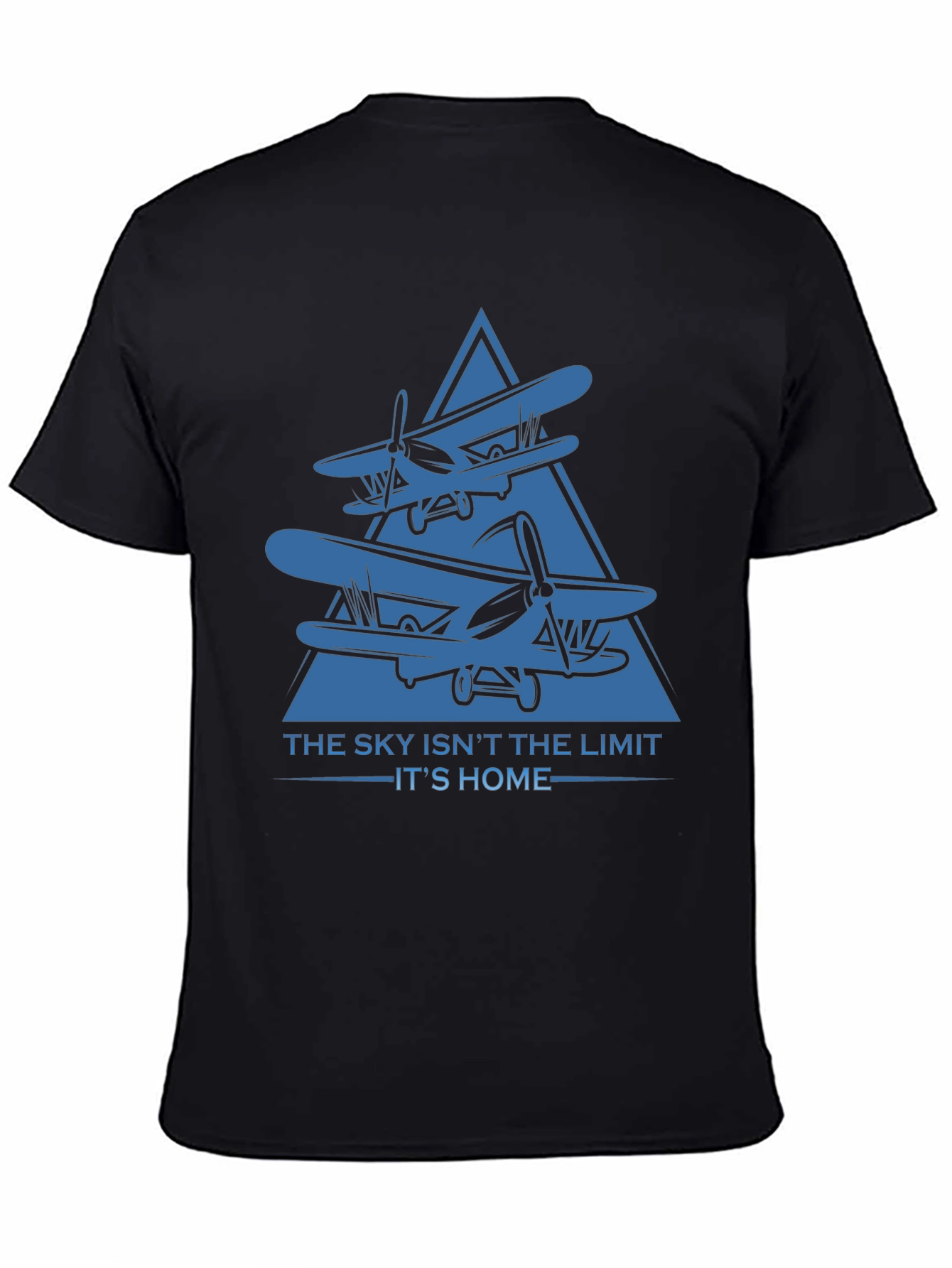Skys Home T-Shirt - Aviation Graphic Tee