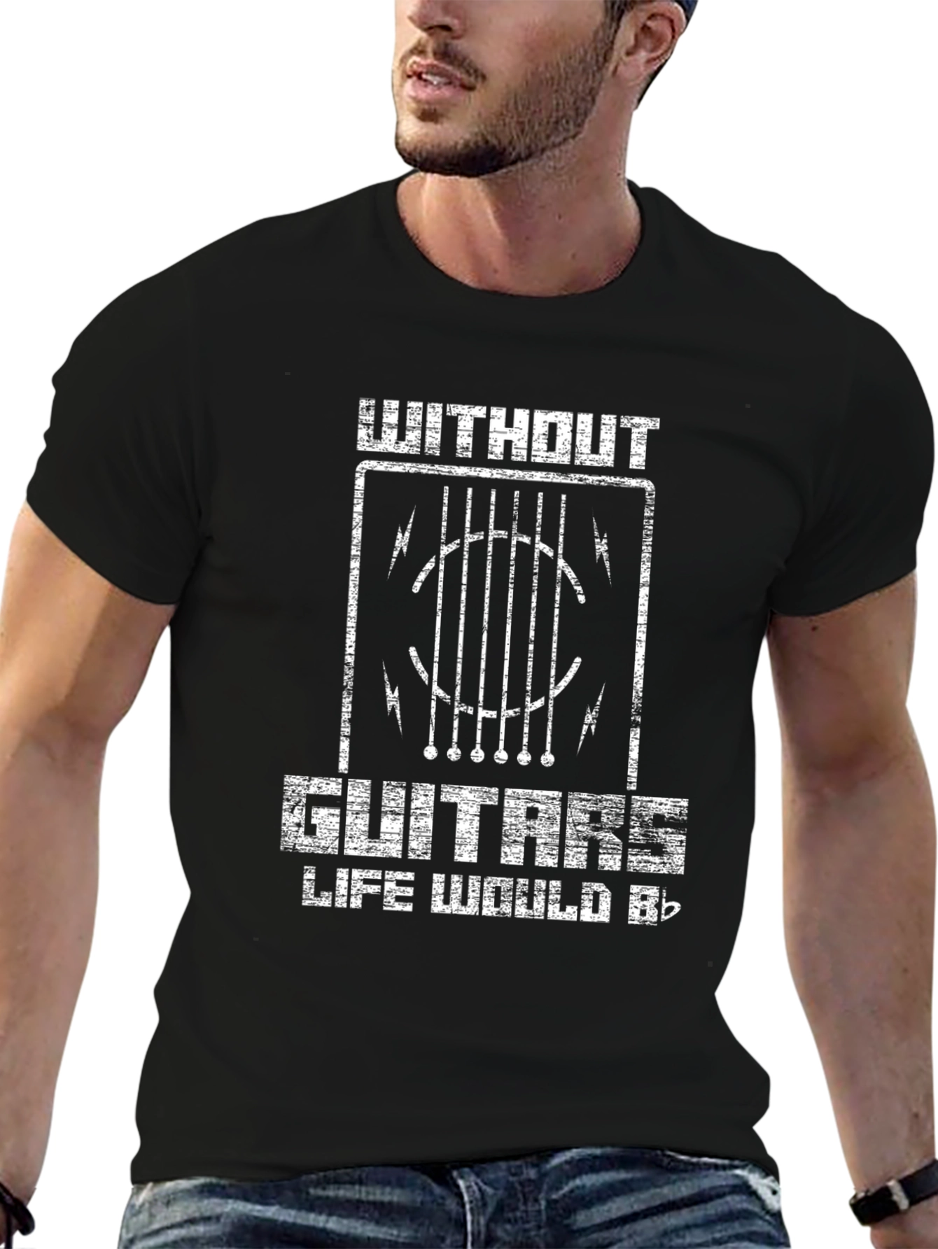 Without Guitars Life Would B Flat T-Shirt