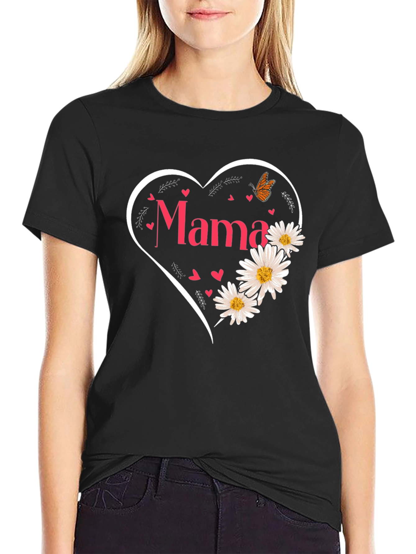 Mama Heart Graphic Tee