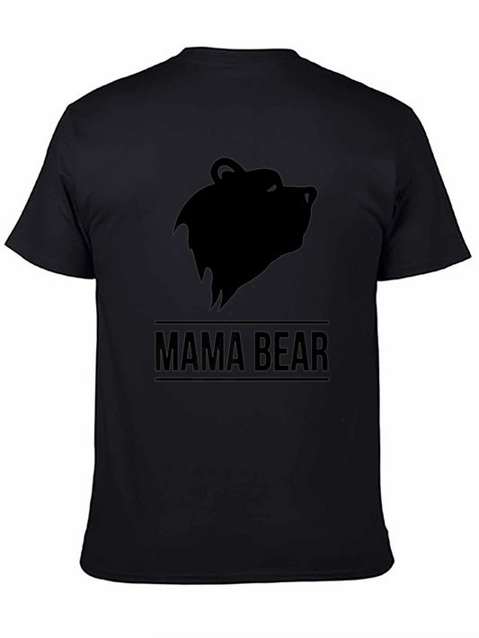 Mama Bear Graphic Tee - Soft Cotton Comfort
