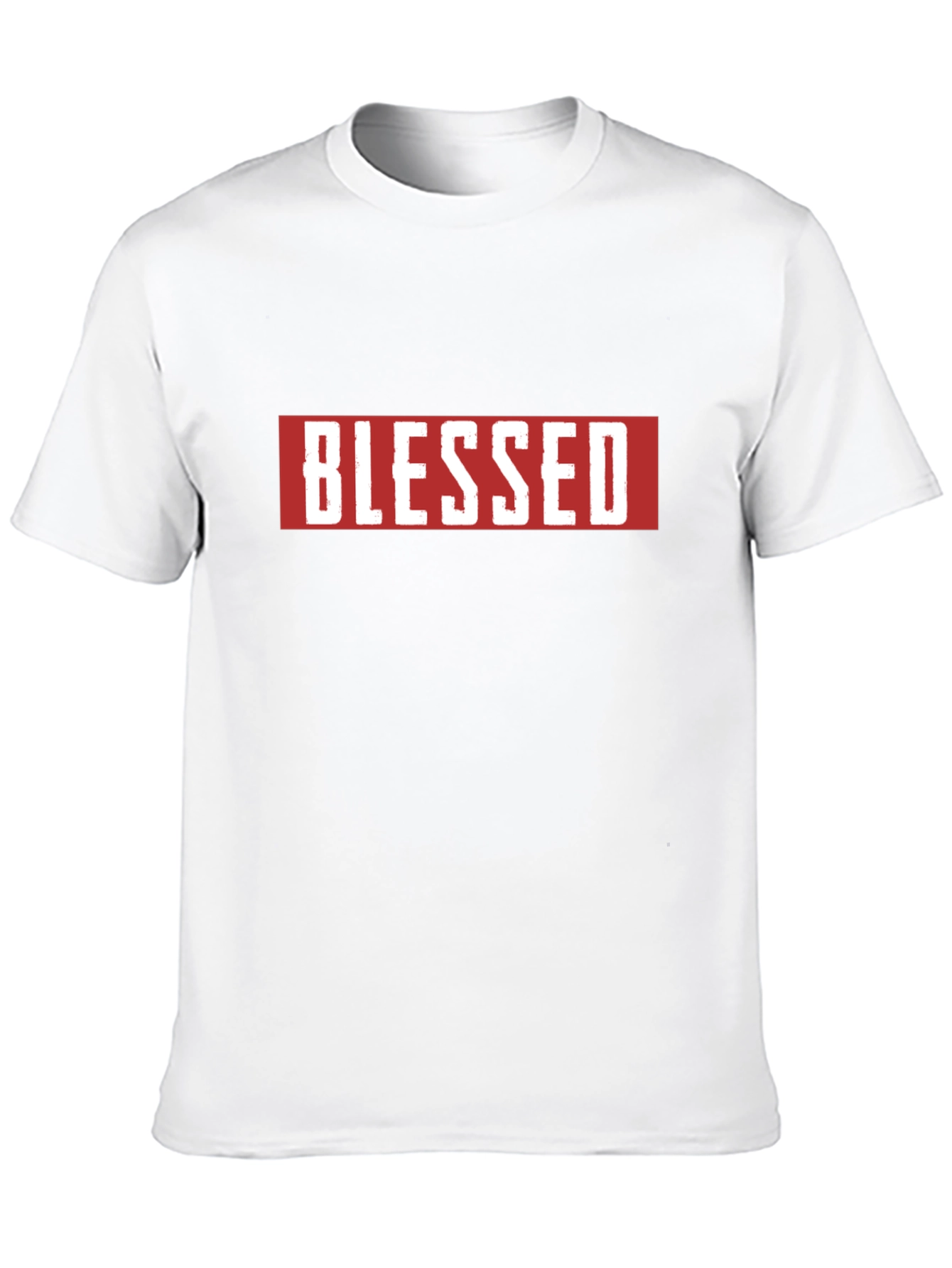 Blessed Graphic Tee - Black Short Sleeve T-Shirt
