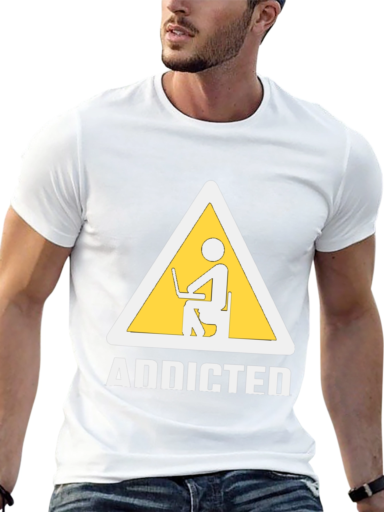Addicted Programmer Graphic T-Shirt