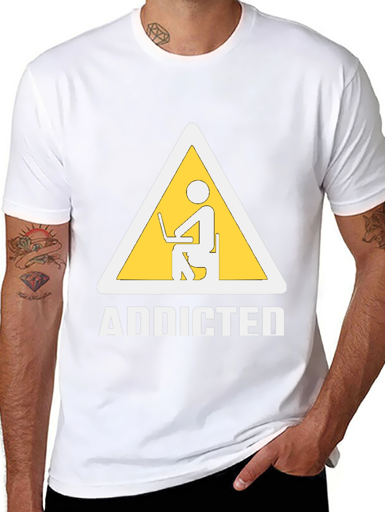 Addicted Programmer Graphic T-Shirt
