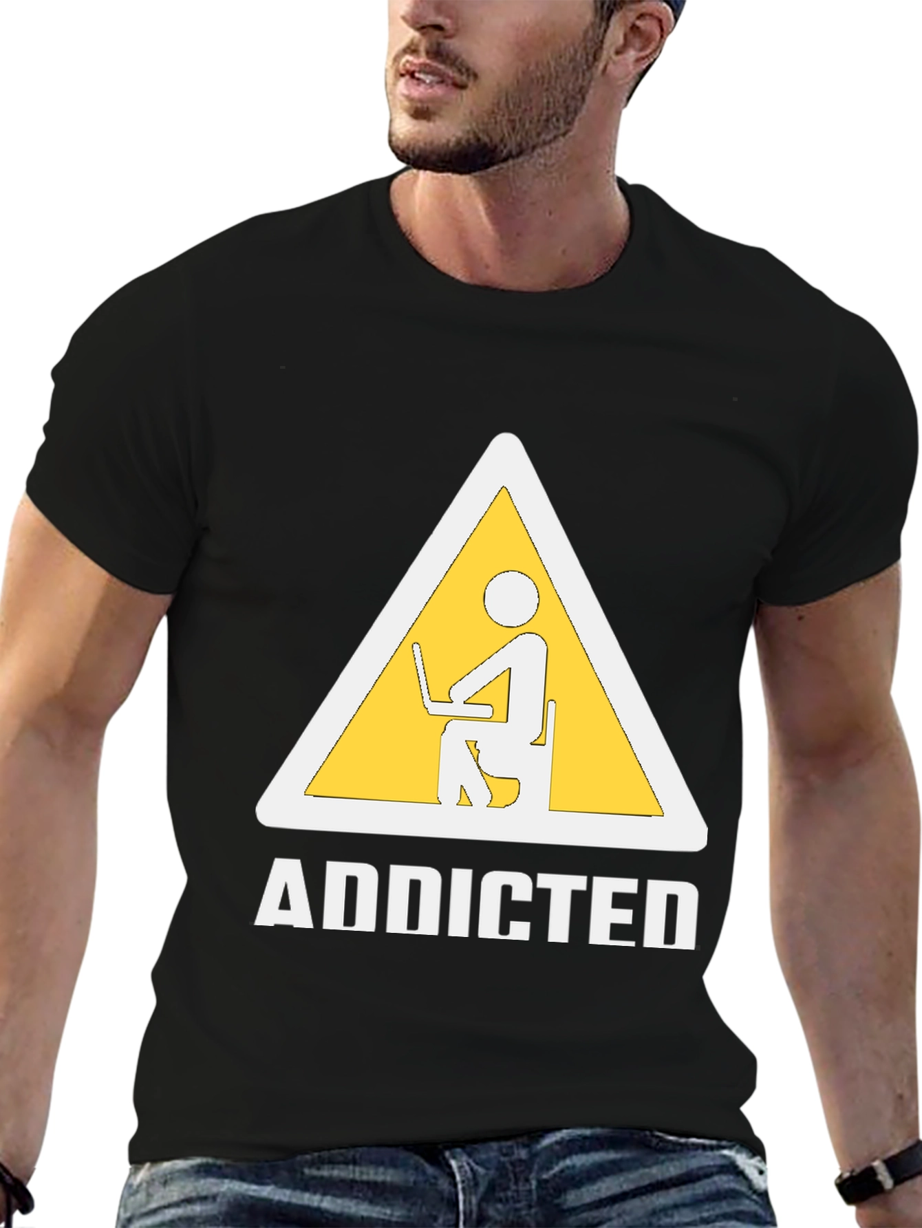 Addicted Programmer Graphic T-Shirt