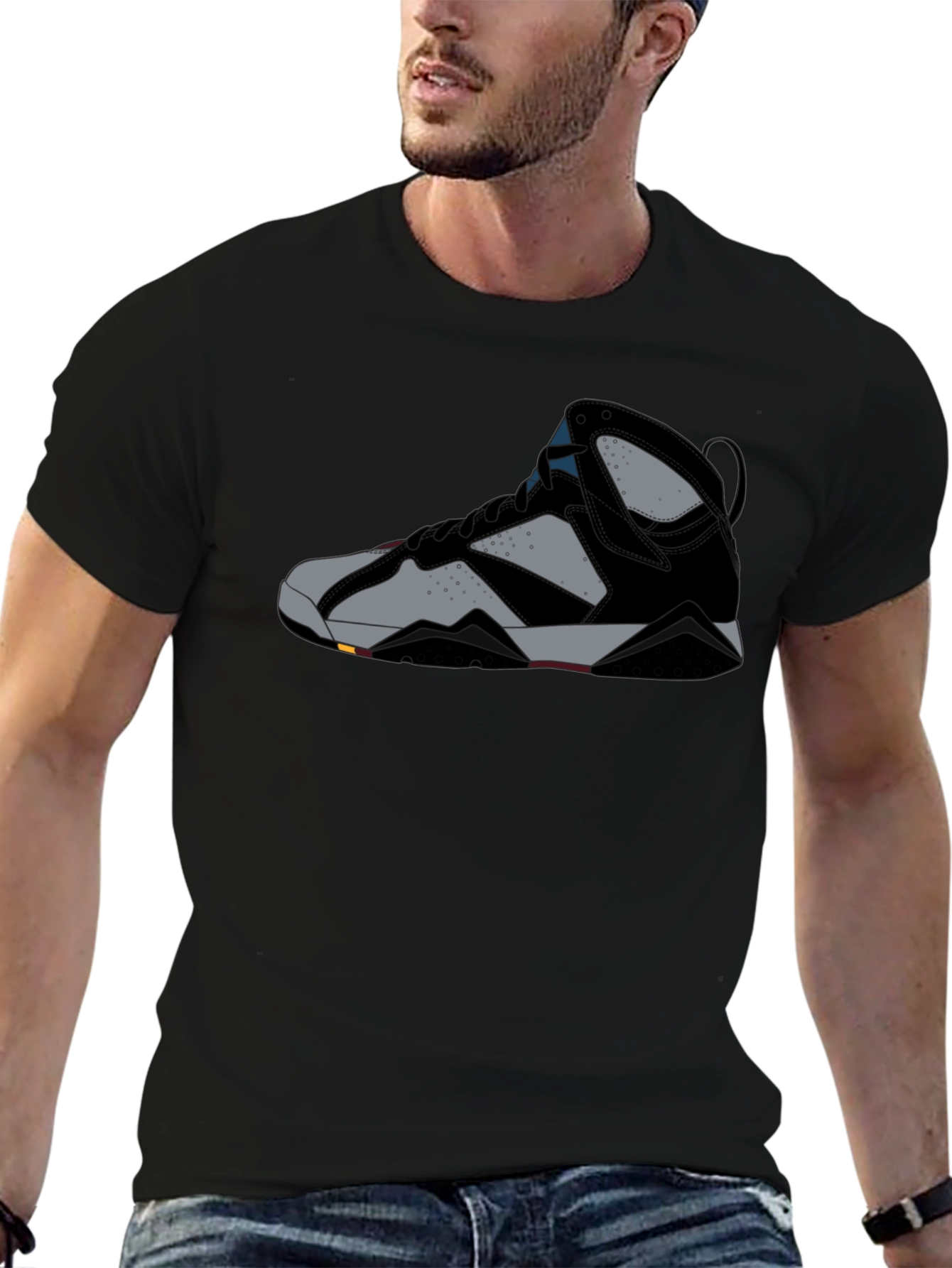 Sneaker T-Shirt - Air Jordan 7 Design