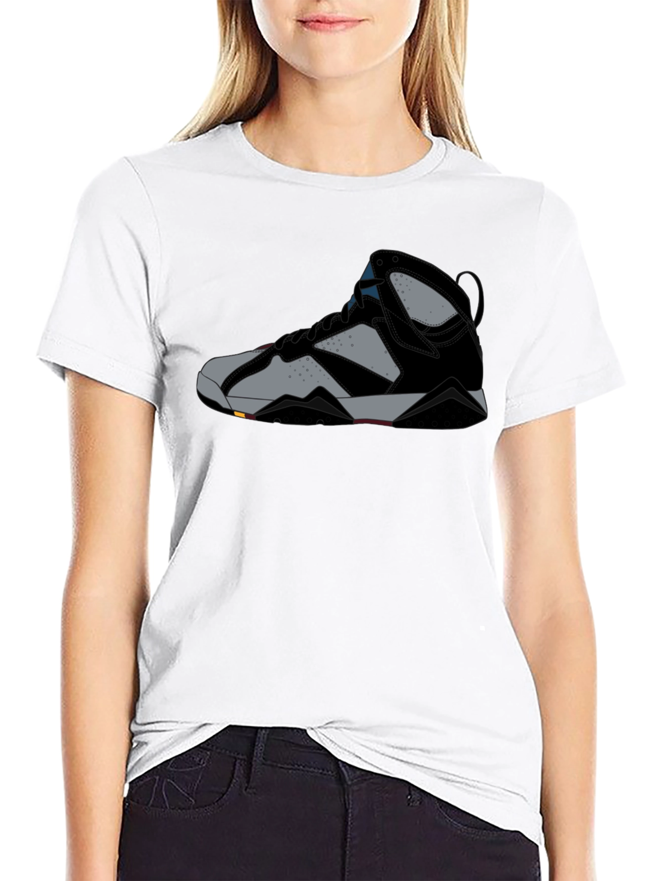 Sneaker T-Shirt - Air Jordan 7 Design