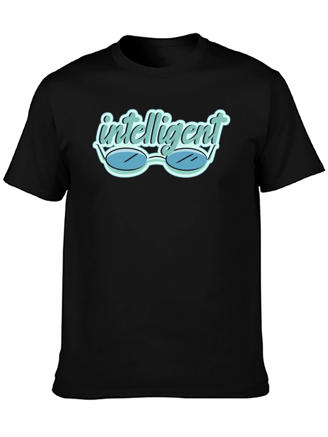 Intelligent Glasses Tee - Stylish & Clever Design