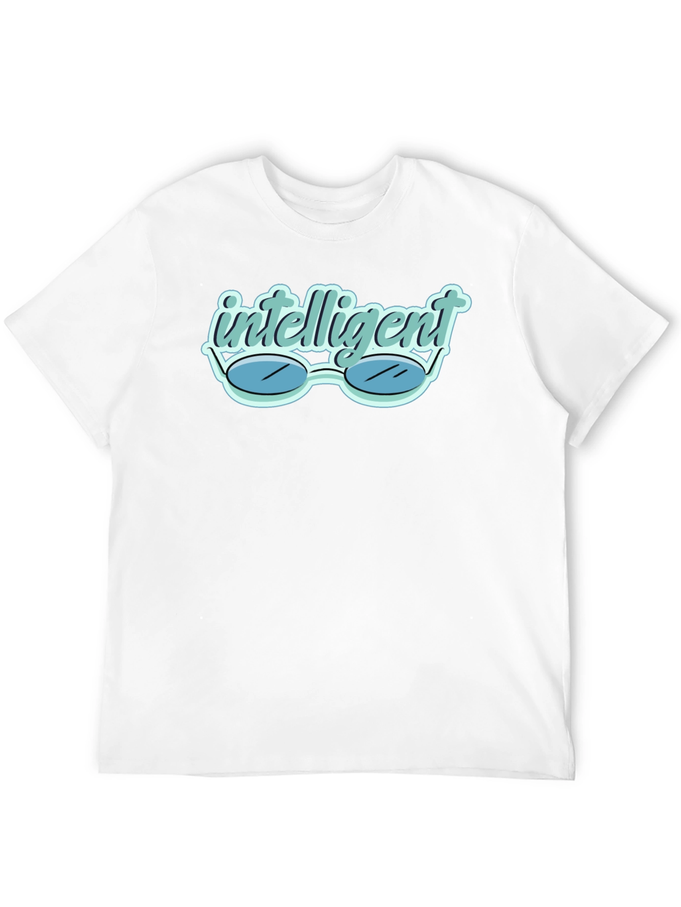 Intelligent Glasses Tee - Stylish & Clever Design