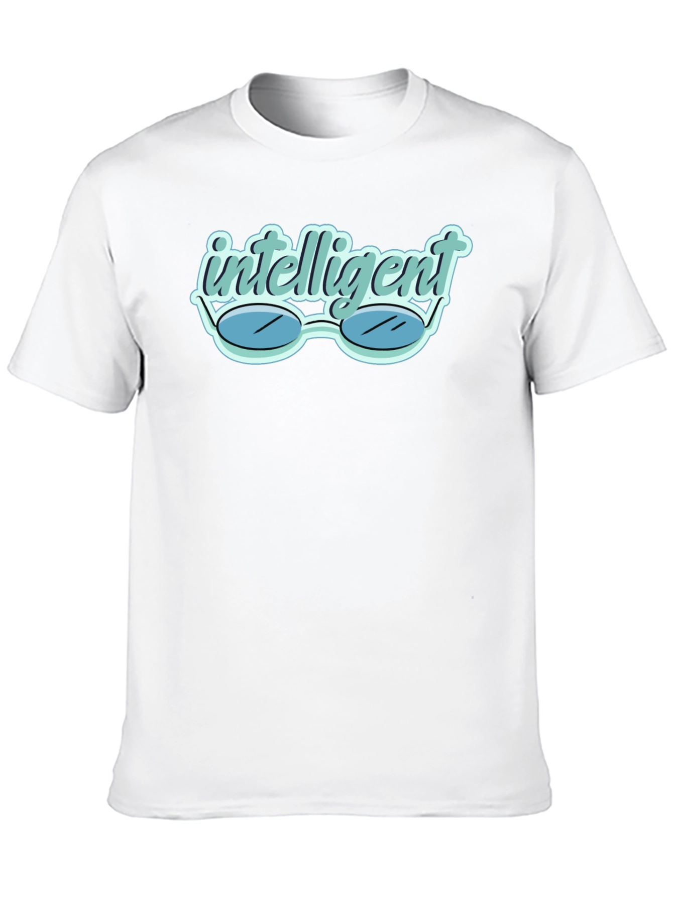 Intelligent Glasses Tee - Stylish & Clever Design