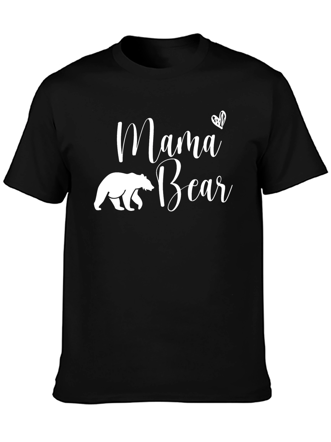 Mama Bear Graphic Tee - Black T-Shirt