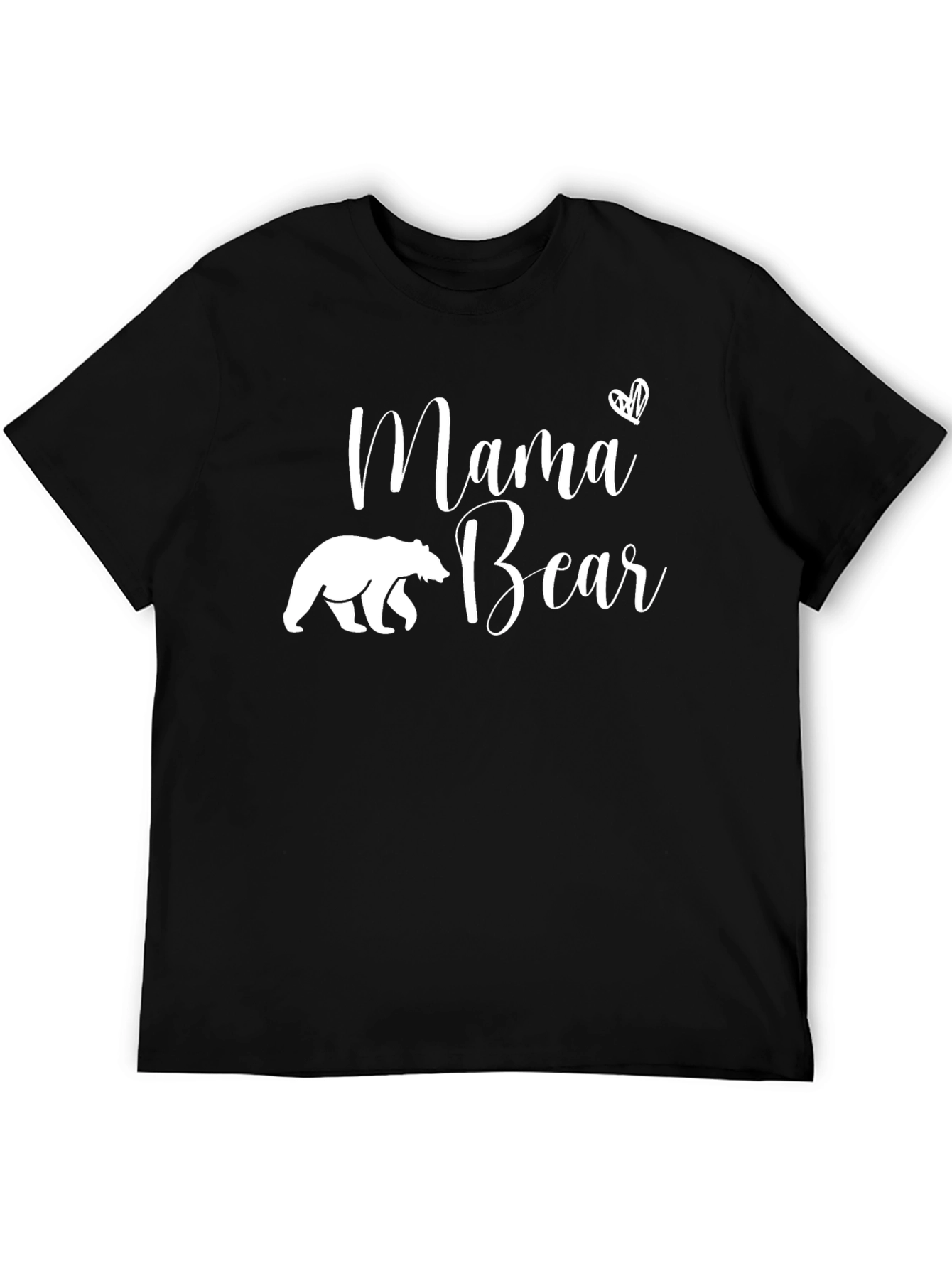 Mama Bear Graphic Tee - Black T-Shirt