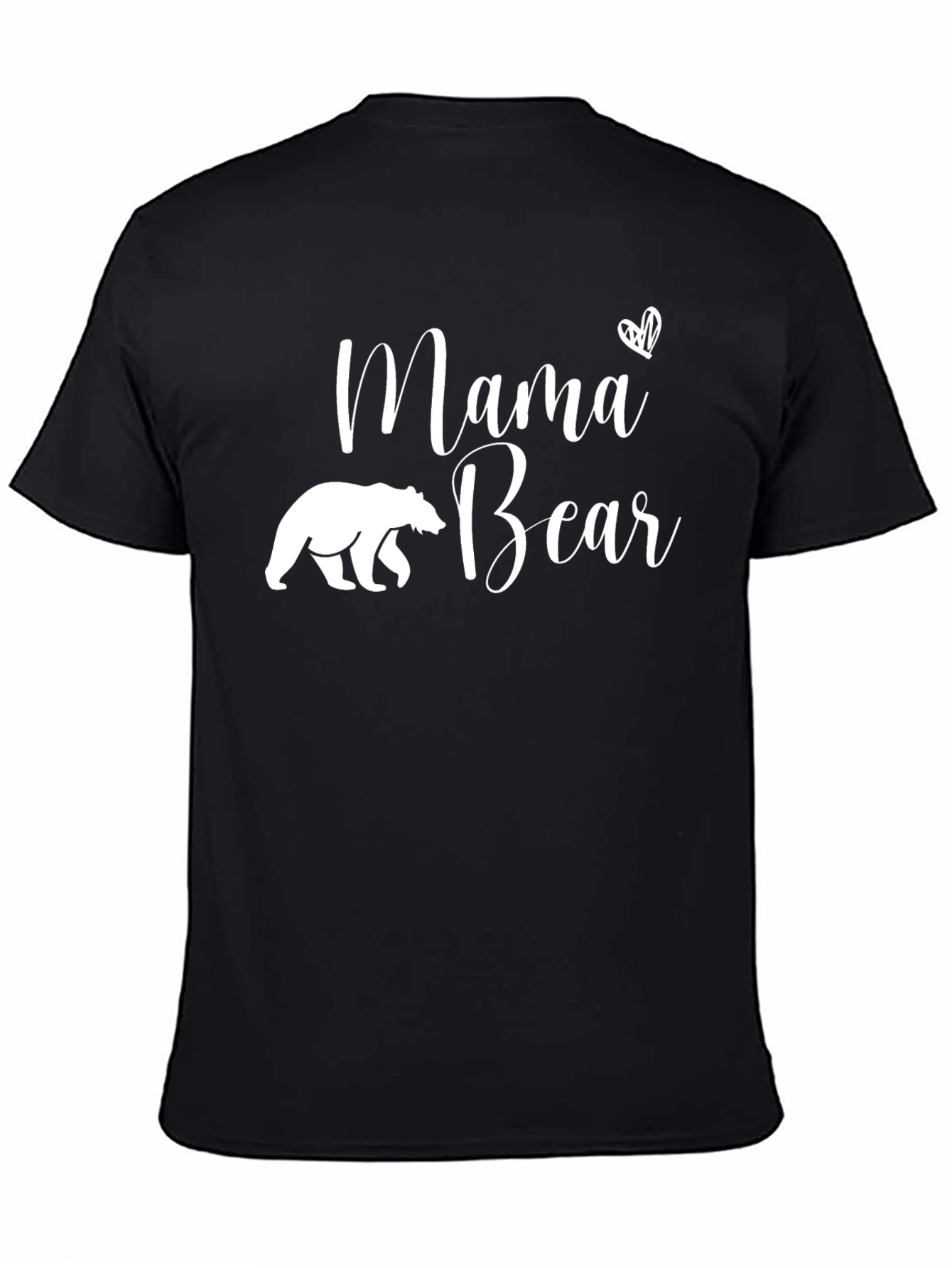 Mama Bear Graphic Tee - Black T-Shirt
