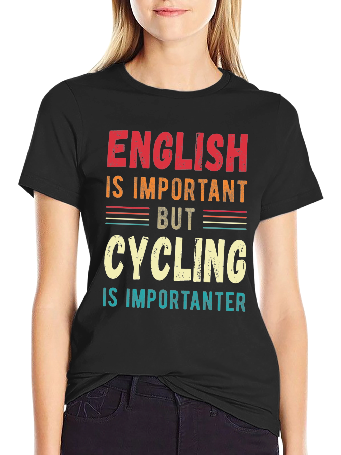 Funny Cycling is Importanter T-Shirt