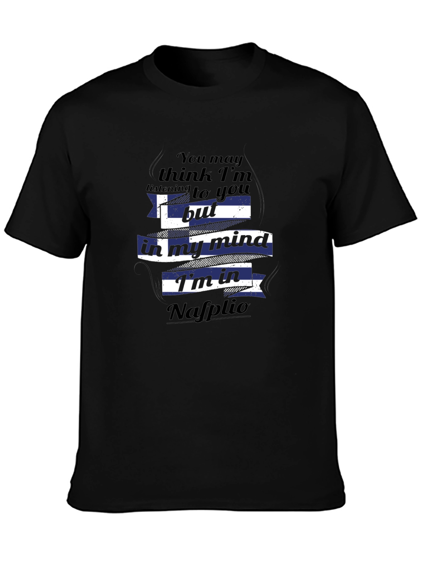 Nafplio Mind T-Shirt - Greek Pride Tee