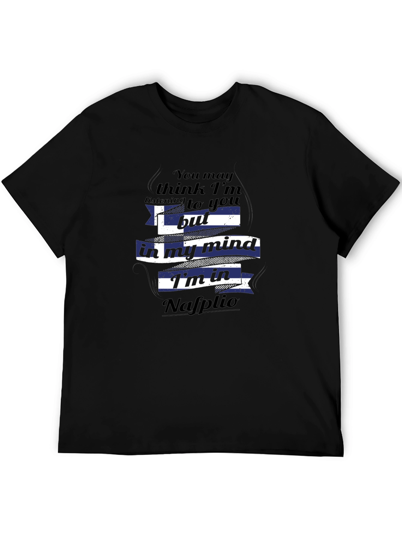 Nafplio Mind T-Shirt - Greek Pride Tee