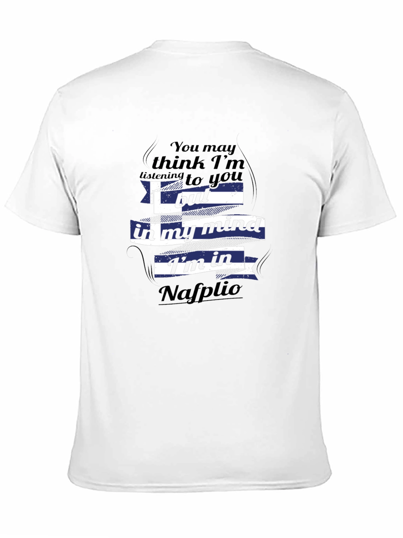 Nafplio Mind T-Shirt - Greek Pride Tee