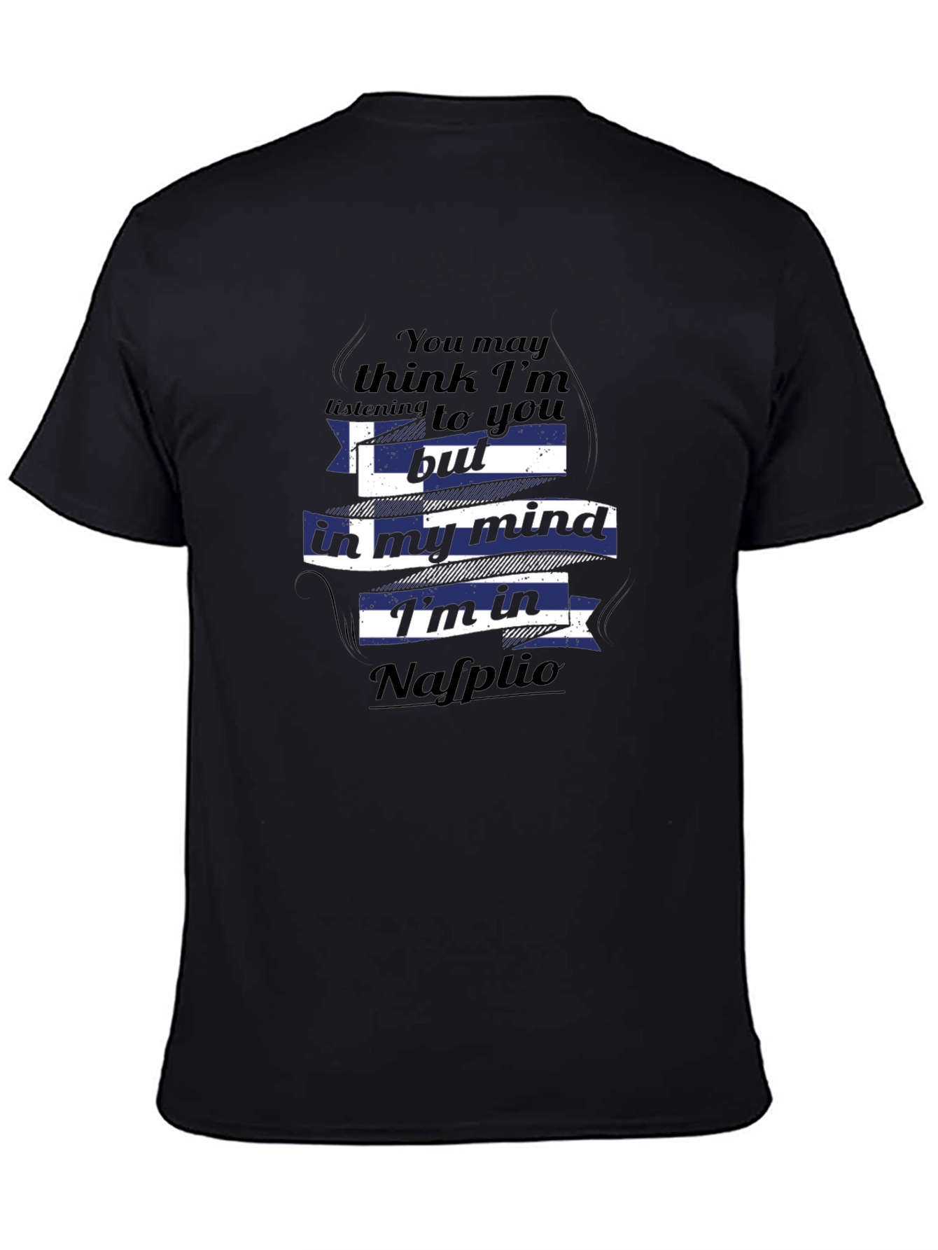 Nafplio Mind T-Shirt - Greek Pride Tee